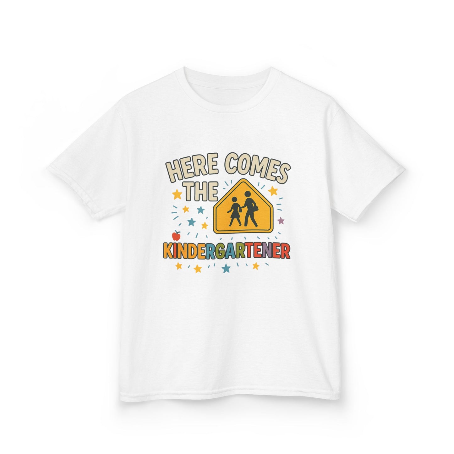 Kids Kindergarten Tee, Funny Kids Shirt, Back to School T-Shirt, Gift for Kindergarteners, Cute Kids Apparel