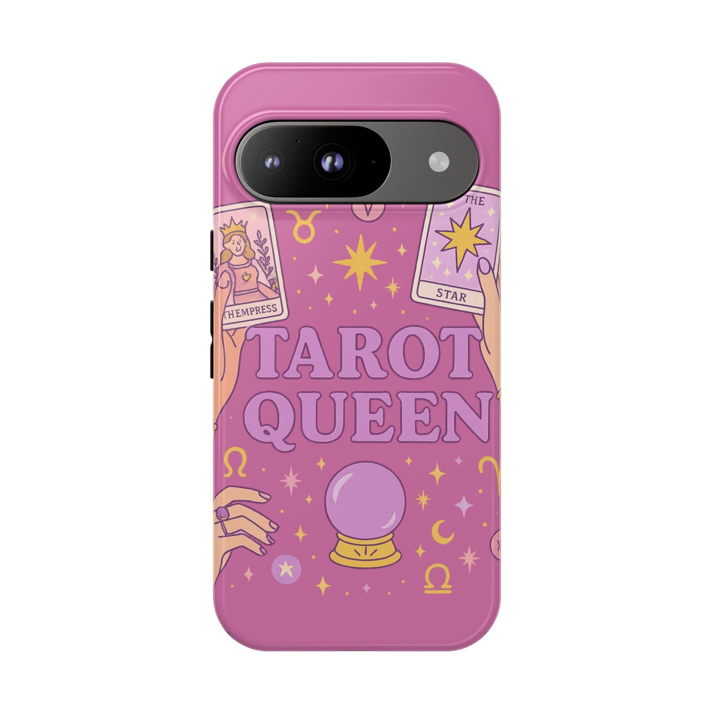 Tarot Queen Phone Case - Mystical Protection for Tarot Lovers, Astrology Gift, Phone Accessory, Witchy Vibe, Unique Smartphone Case