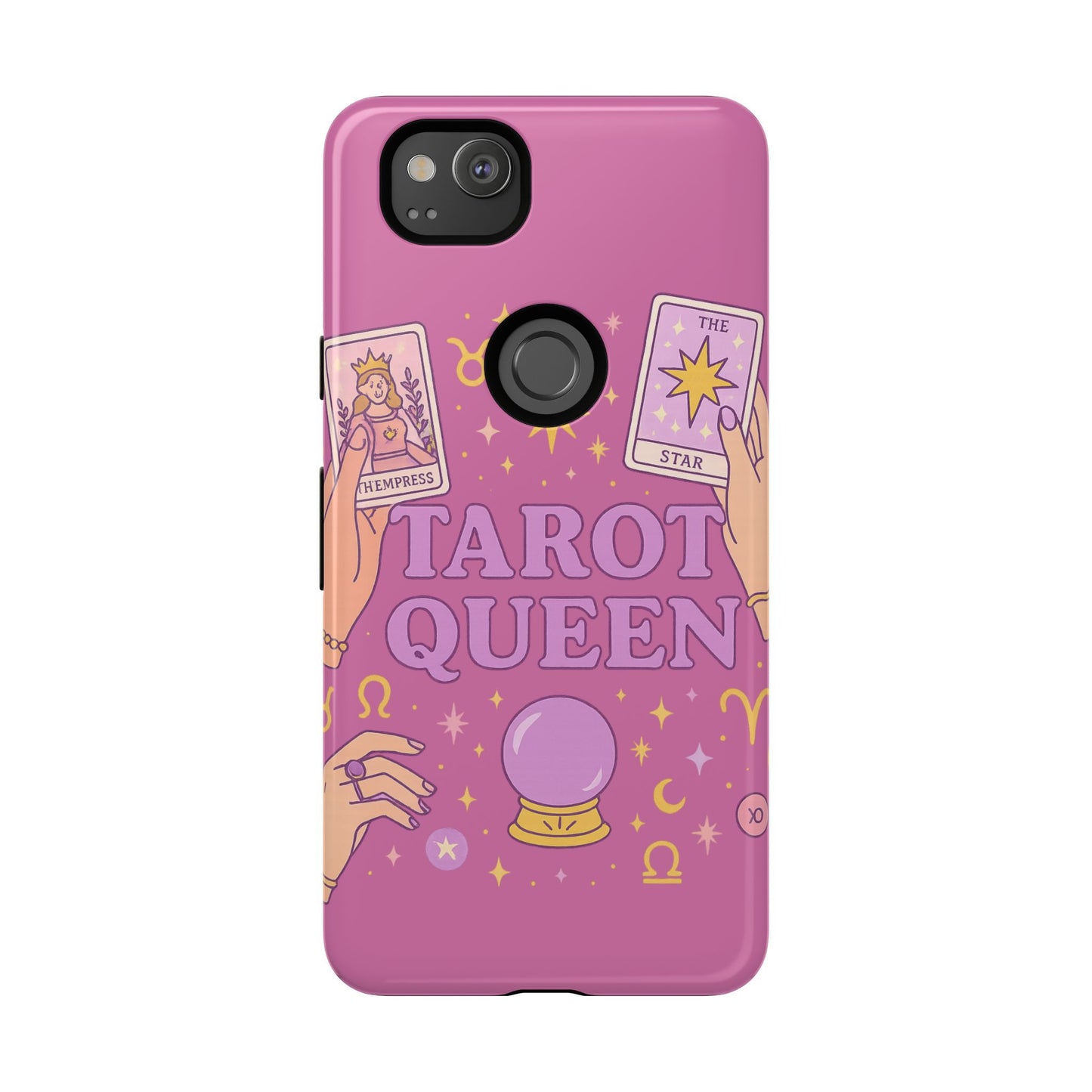 Tarot Queen Phone Case - Mystical Protection for Tarot Lovers, Astrology Gift, Phone Accessory, Witchy Vibe, Unique Smartphone Case