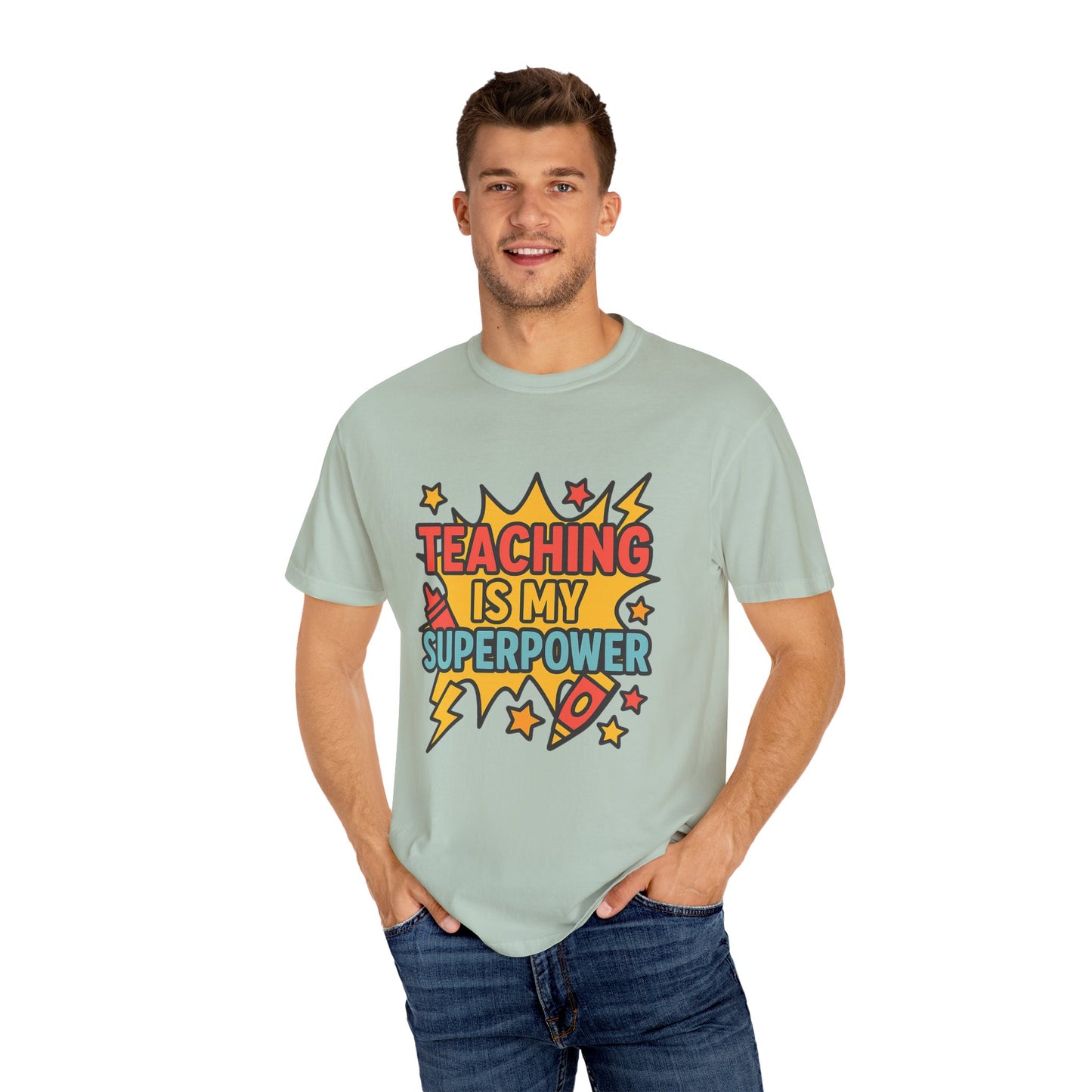 Teacher T-shirt - 'Teaching is My Superpower'