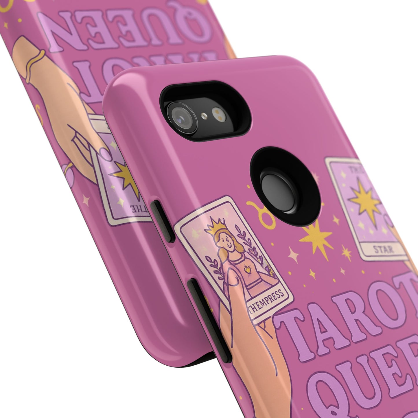 Tarot Queen Phone Case - Mystical Protection for Tarot Lovers, Astrology Gift, Phone Accessory, Witchy Vibe, Unique Smartphone Case