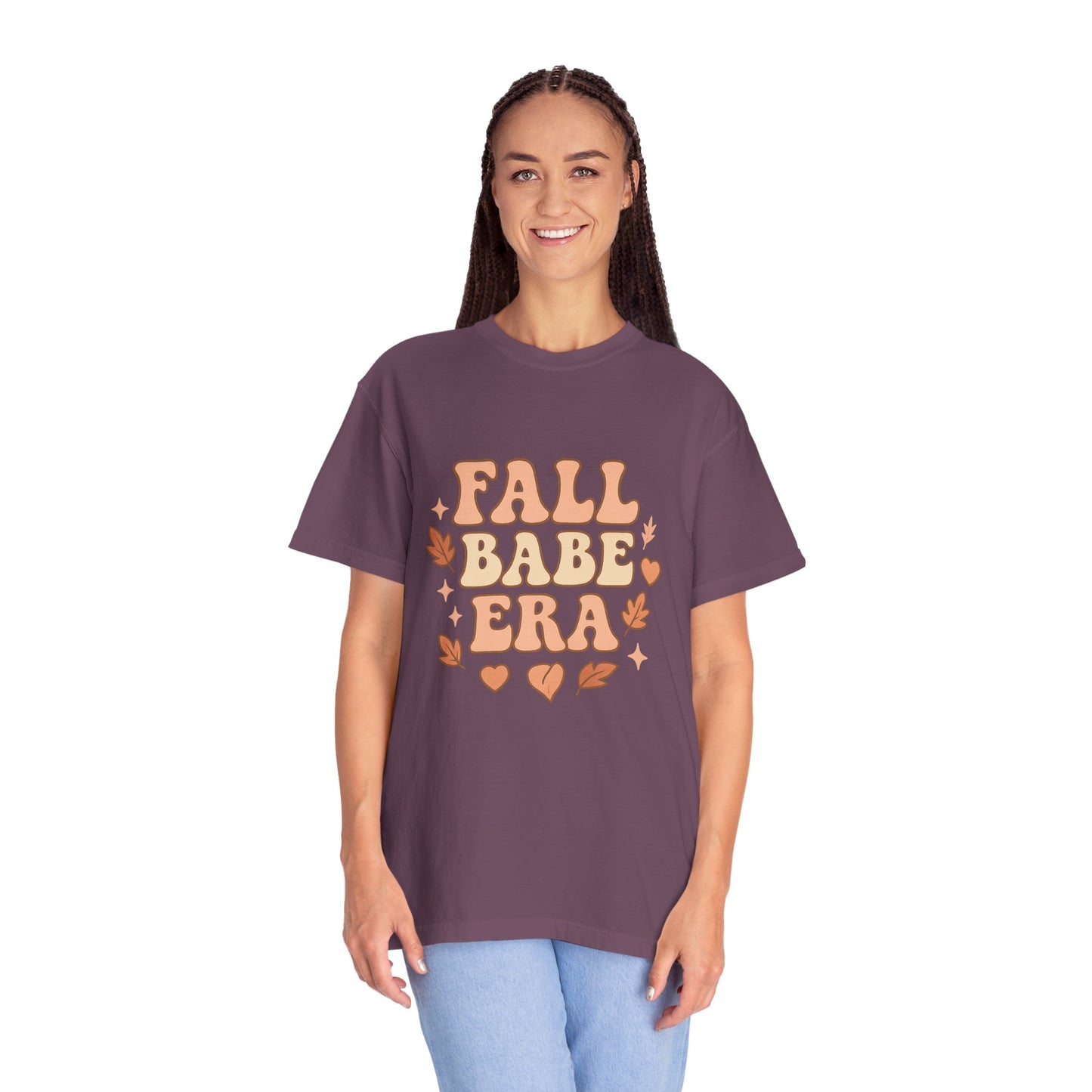Fall Babe Era Comfort Colors T-shirt, Cozy Autumn Tee, Seasonal Fashion, Cute Graphic Shirt, Thanksgiving Outfit