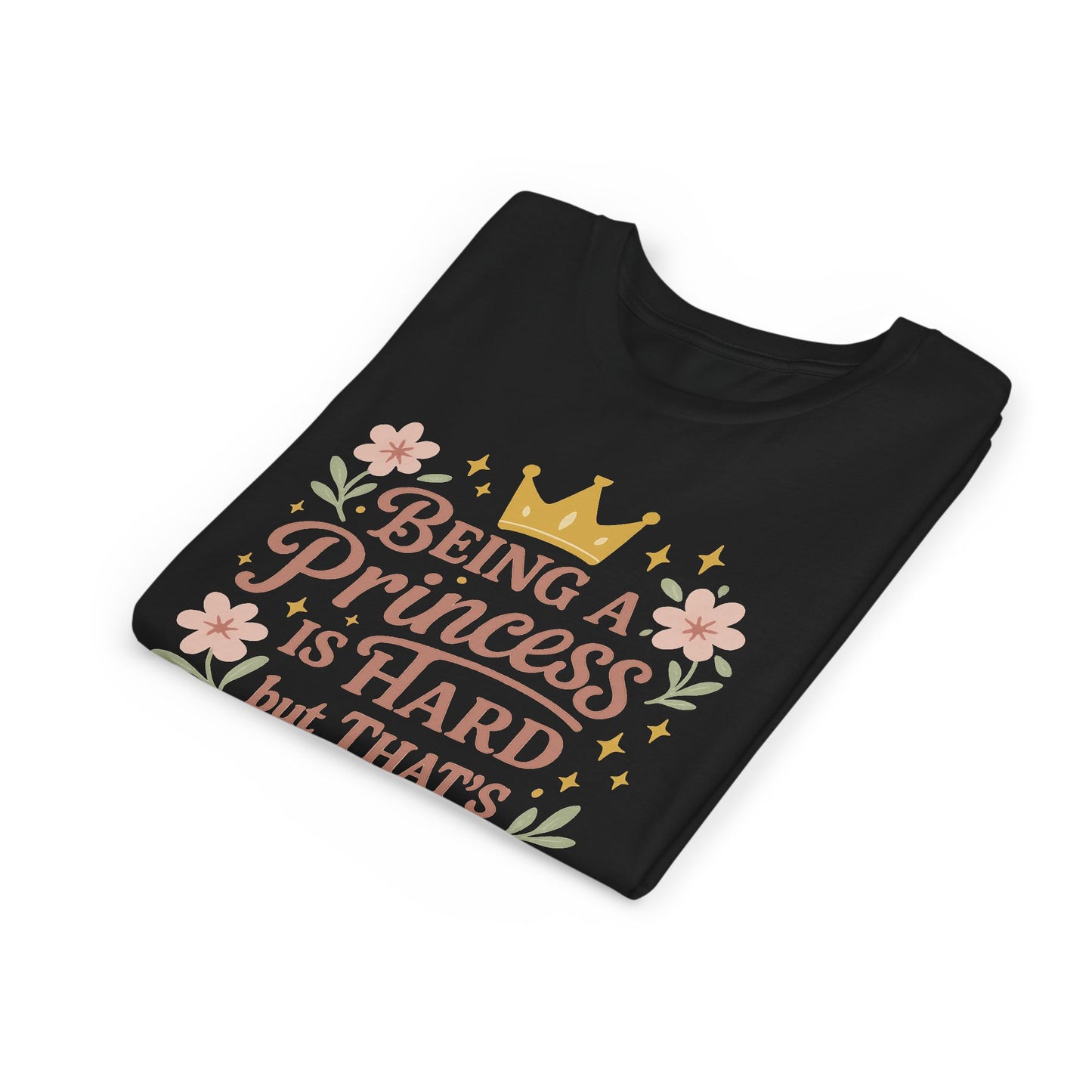 Youth Princess Tee - Perfect for Young Royalty | Fun Gift for Birthdays, Holidays, Dress-Up, Parties, Everyday Wear
