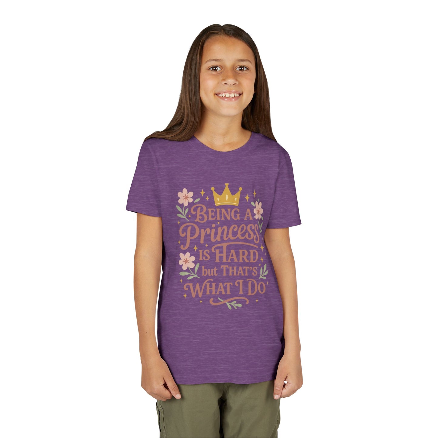 Youth Princess Tee - Perfect for Young Royalty | Fun Gift for Birthdays, Holidays, Dress-Up, Parties, Everyday Wear