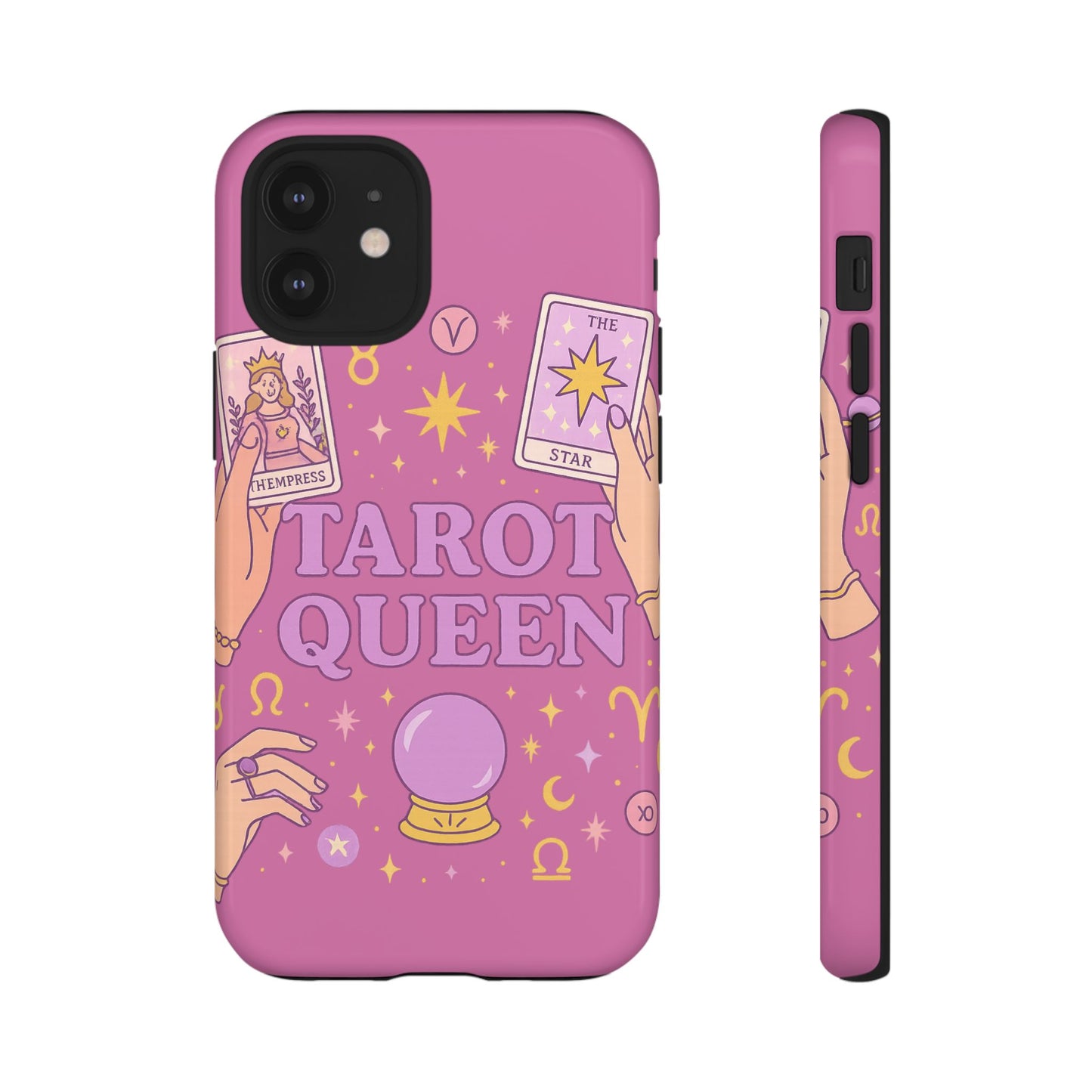 Tarot Queen Phone Case - Mystical Protection for Tarot Lovers, Astrology Gift, Phone Accessory, Witchy Vibe, Unique Smartphone Case