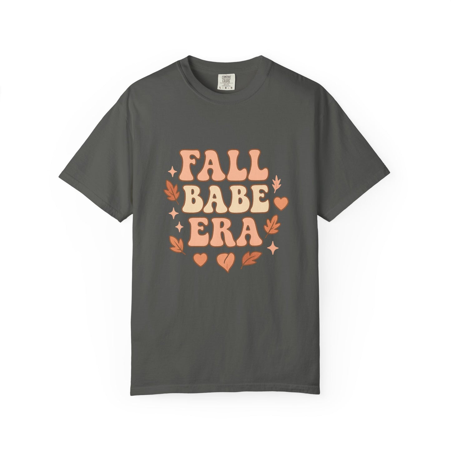 Fall Babe Era Comfort Colors T-shirt, Cozy Autumn Tee, Seasonal Fashion, Cute Graphic Shirt, Thanksgiving Outfit