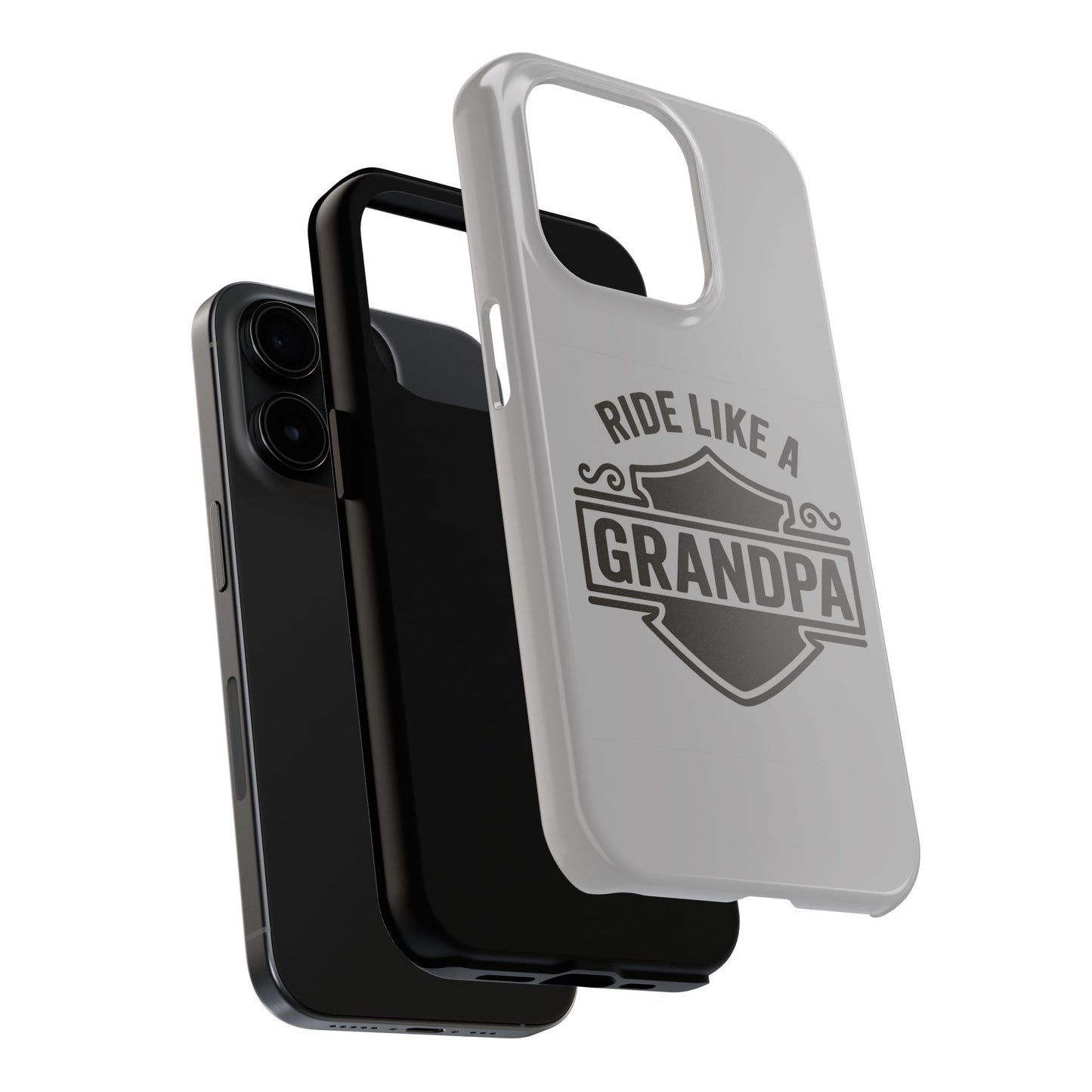 Ride Like a Grandpa Tough Phone Case | Custom Gift for Grandpa, Father's Day, Birthday, Durable Phone Cover