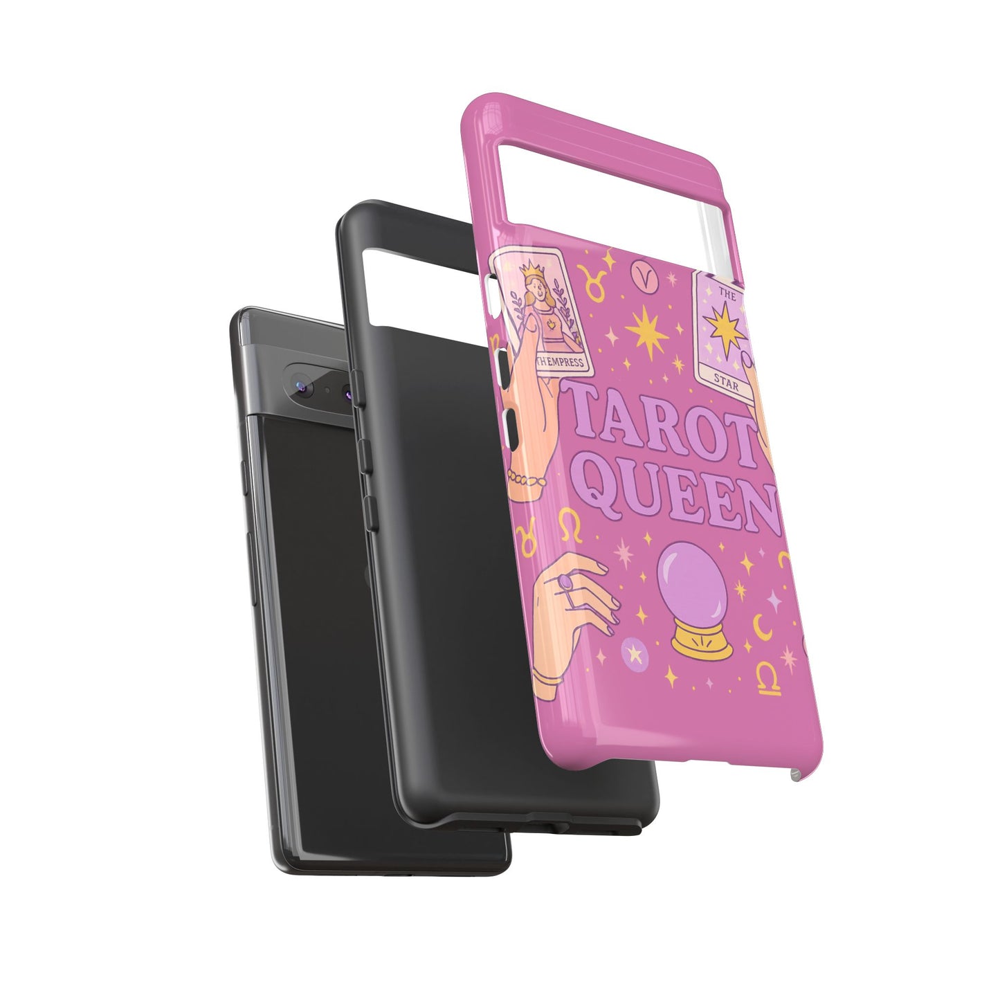 Tarot Queen Phone Case - Mystical Protection for Tarot Lovers, Astrology Gift, Phone Accessory, Witchy Vibe, Unique Smartphone Case