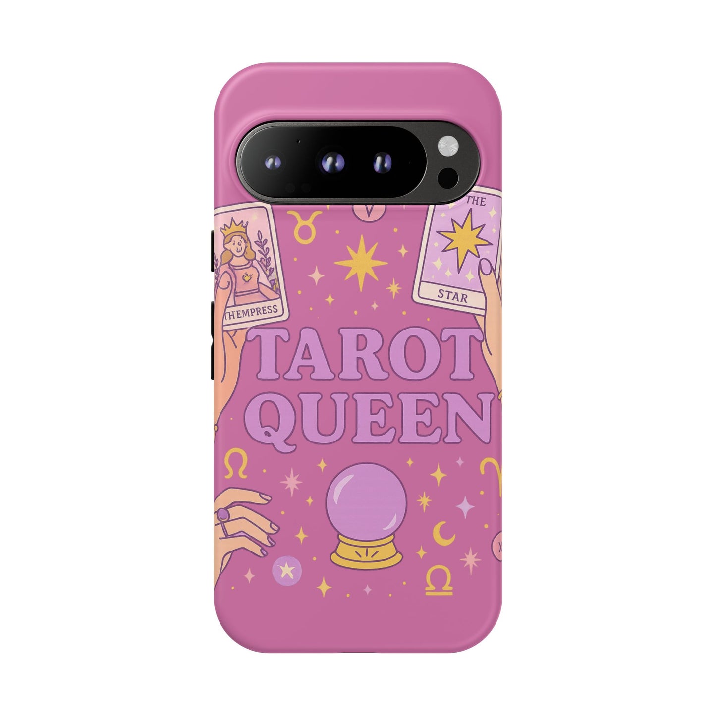 Tarot Queen Phone Case - Mystical Protection for Tarot Lovers, Astrology Gift, Phone Accessory, Witchy Vibe, Unique Smartphone Case
