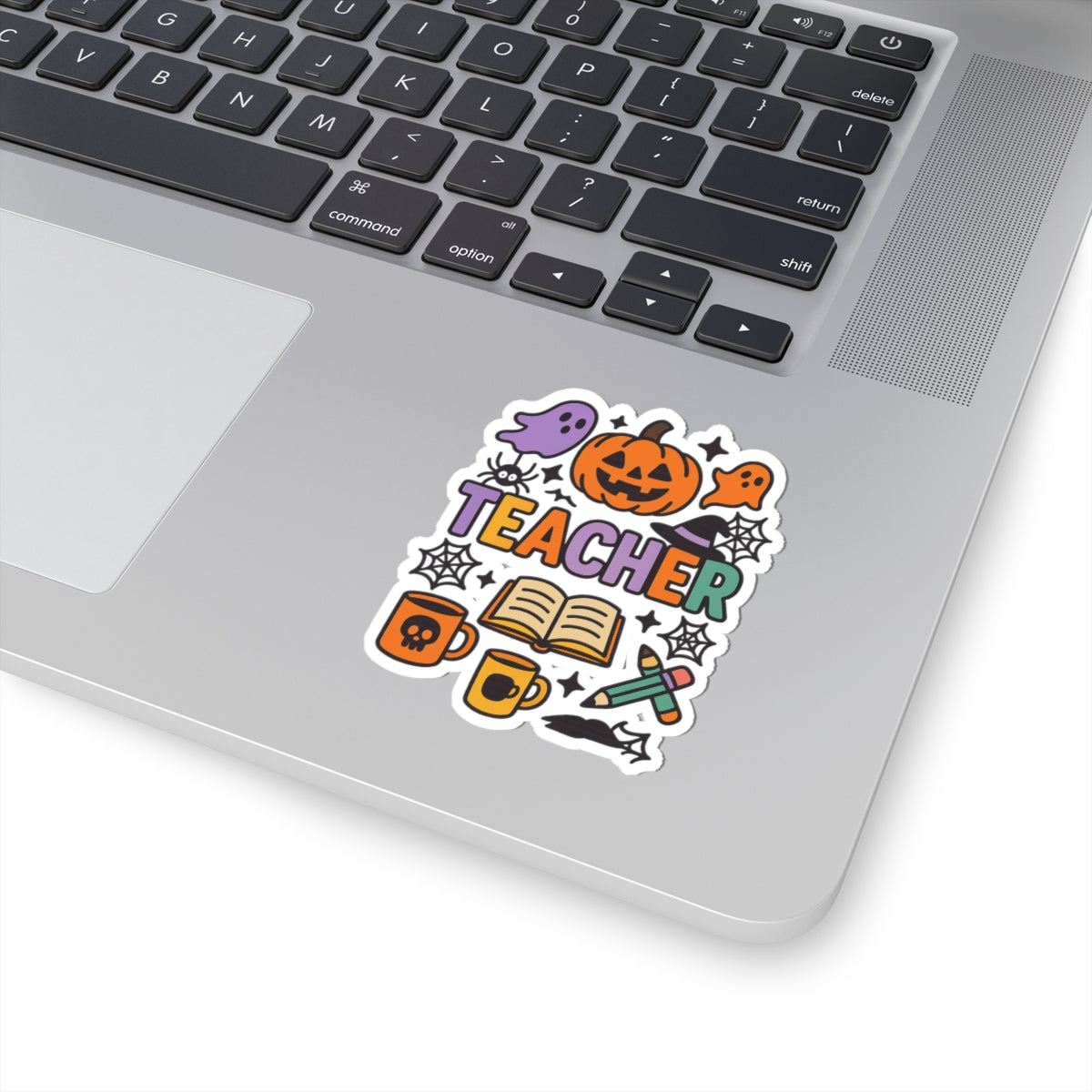 Fun Halloween Teacher Kiss-Cut Stickers, Classroom Decor, Back to School Gifts, Trick or Treat, Teacher Appreciation, Spooky Stickers