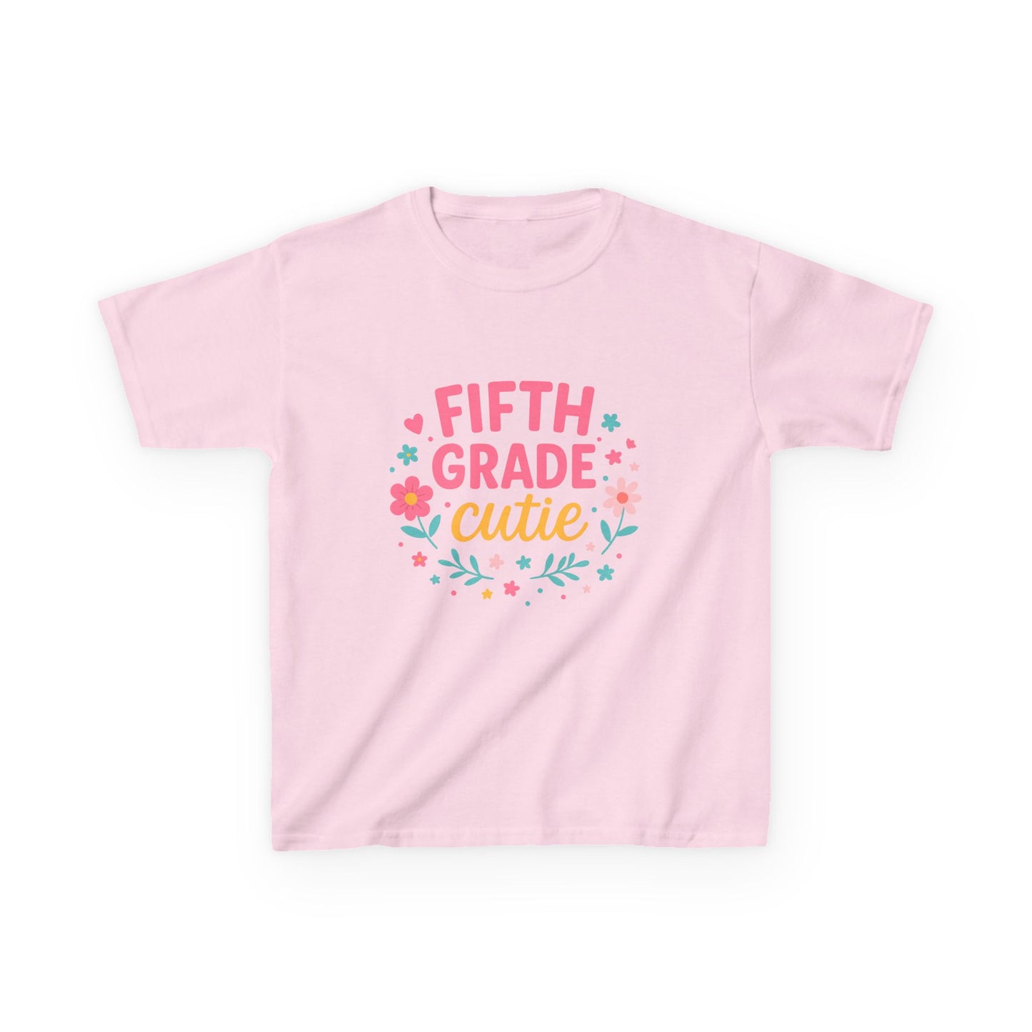 Fifth Grade Cuttie Kids Tee, Cute Kids Shirt, Graduation Gift, Back to School, Birthday Tee, Trendy Children’s Apparel