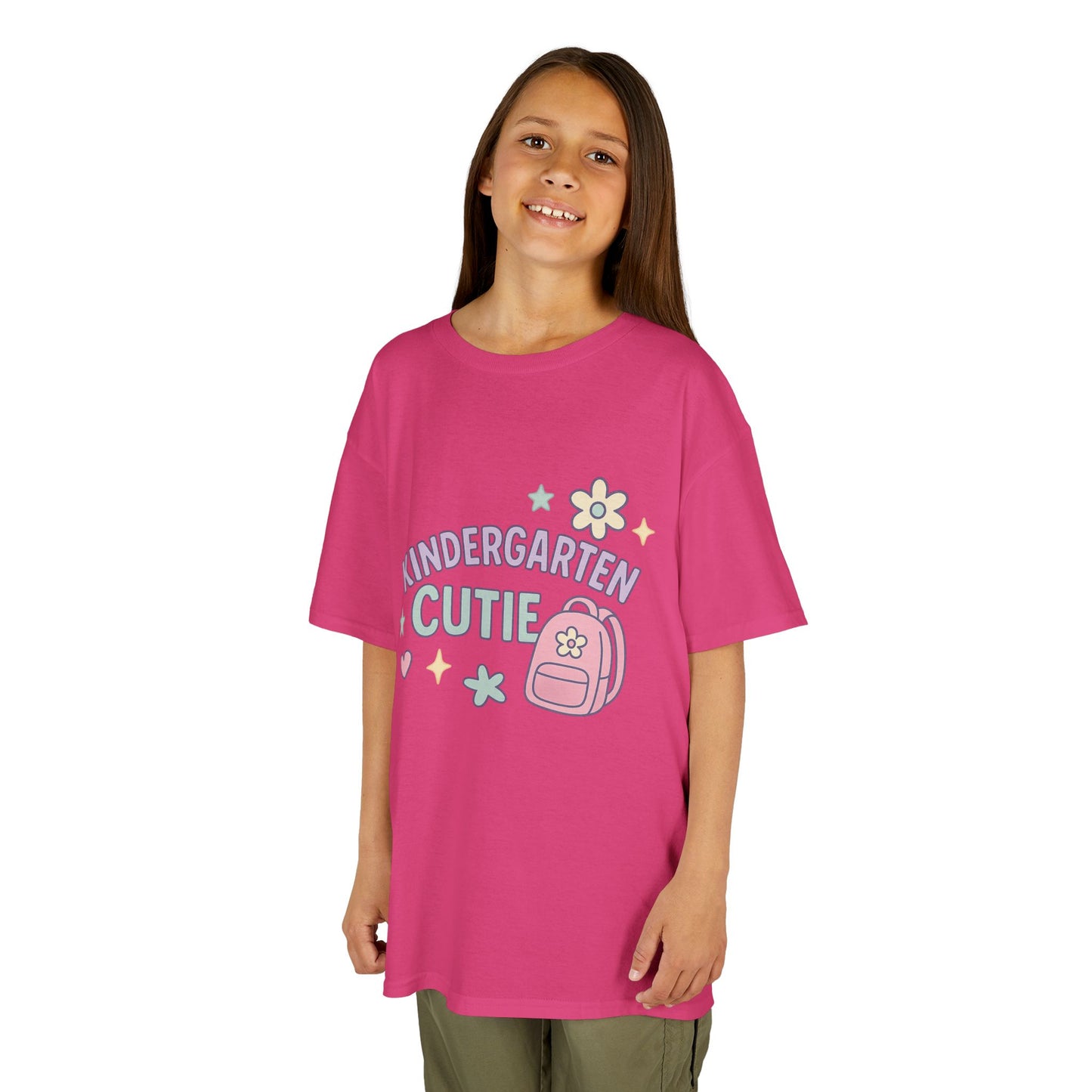 Kindergarten Cutie Tee for Kids, Cute Kids T-Shirt, Back to School Tee, Birthday Gift, Everyday Wear, Fun Classroom Shirt
