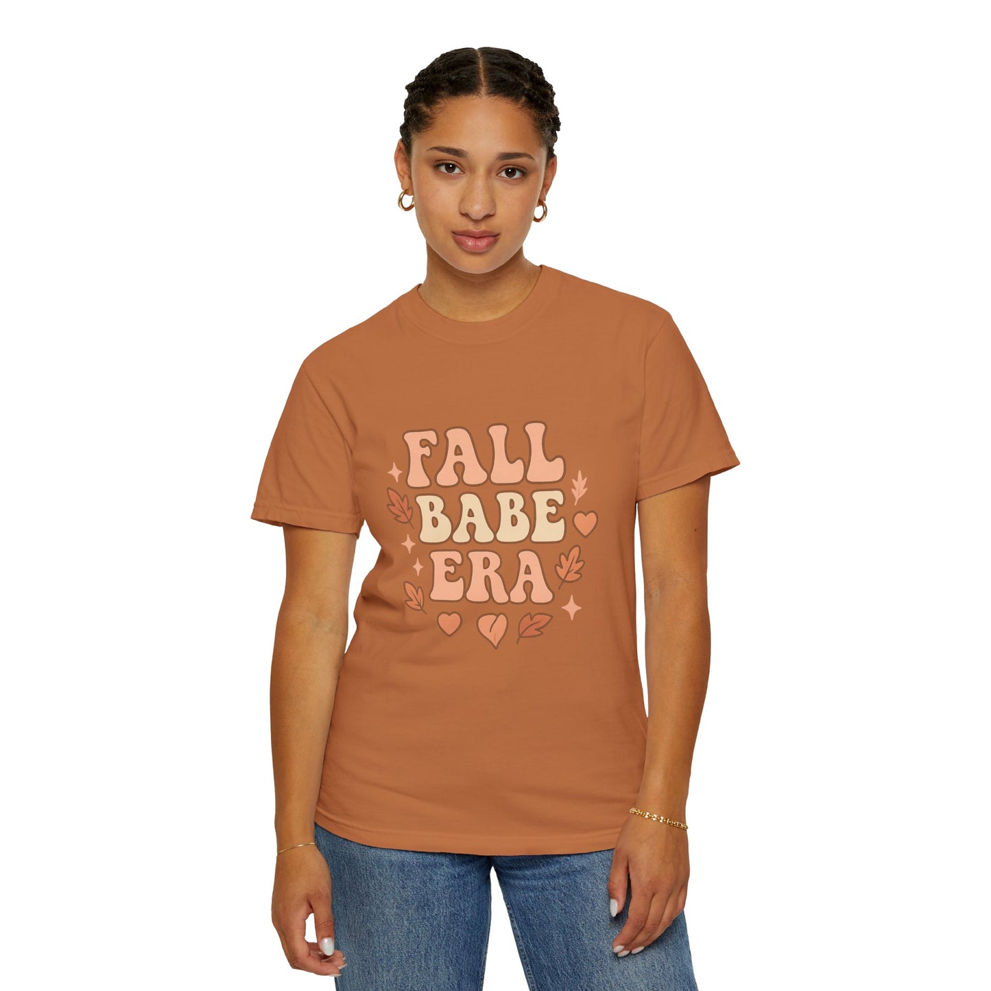Fall Babe Era Comfort Colors T-shirt, Cozy Autumn Tee, Seasonal Fashion, Cute Graphic Shirt, Thanksgiving Outfit