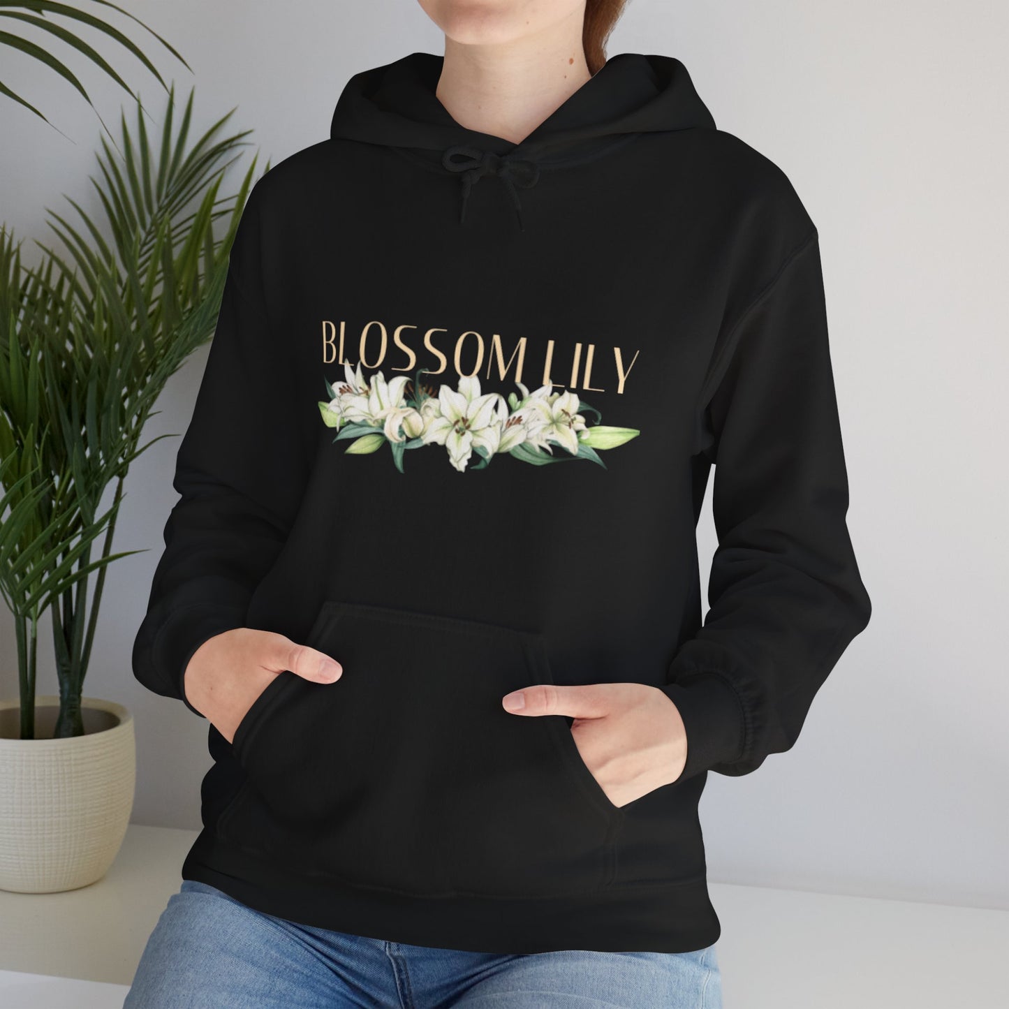 Floral Print Unisex Hoodie, Cozy Gift, Casual Style, Trendy Sweatshirt for Everyday Wear, Spring Fashion, Perfect for Nature Lovers