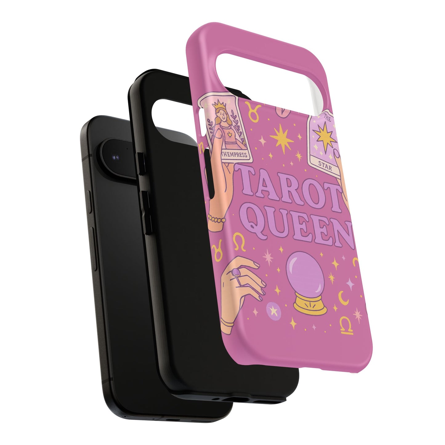 Tarot Queen Phone Case - Mystical Protection for Tarot Lovers, Astrology Gift, Phone Accessory, Witchy Vibe, Unique Smartphone Case