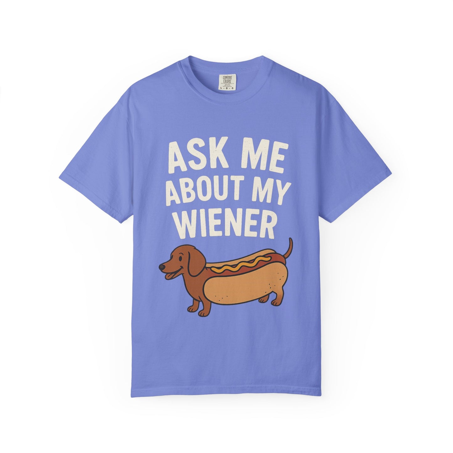 Funny Dog Lover T-Shirt, Unisex Garment-Dyed Tee for Pet Owners, Dog Meme Shirt, Casual Wear, Gift for Dog Lovers