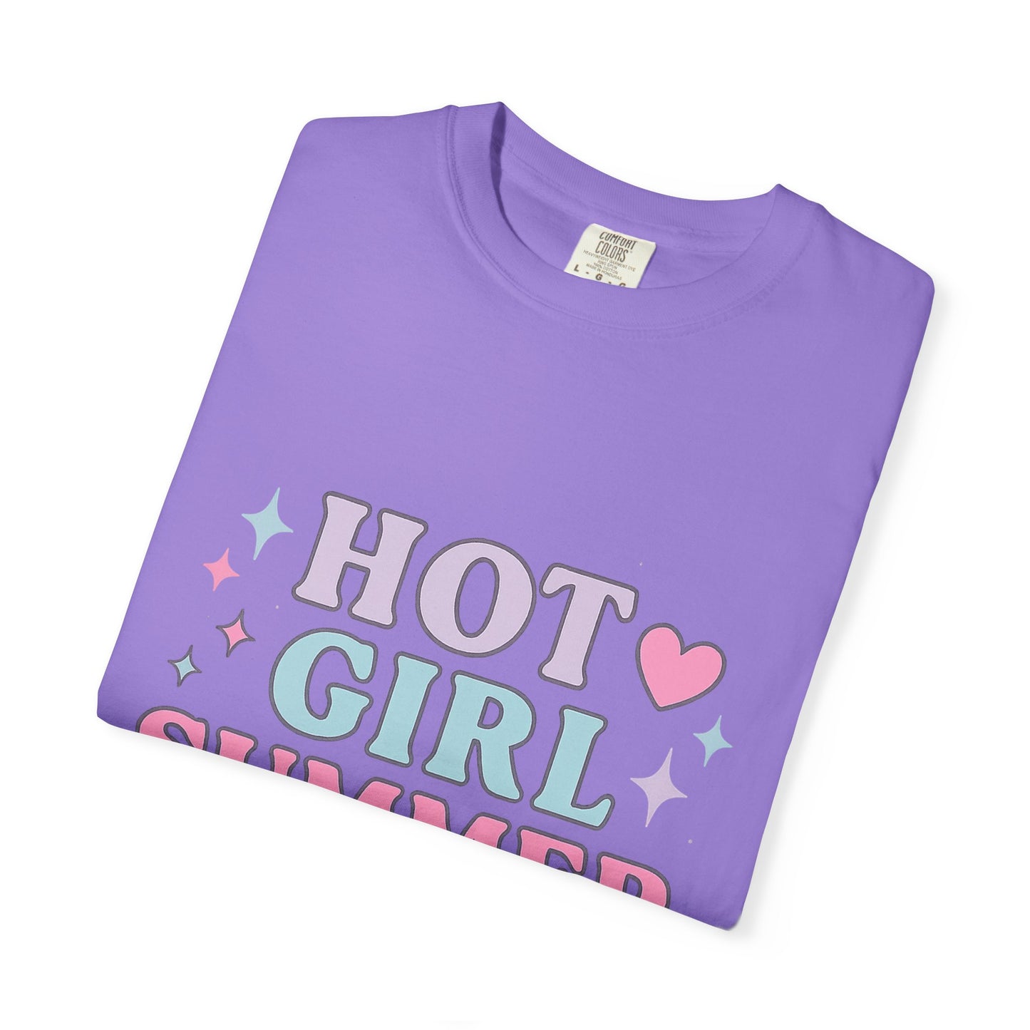 Hot Girl Summer Club Comfort Colors T-Shirt, Trendy Summer Tee, Unisex Graphic Shirt, Vibe T-Shirt, Summer Fashion, Casual Outfit, Fun Gift