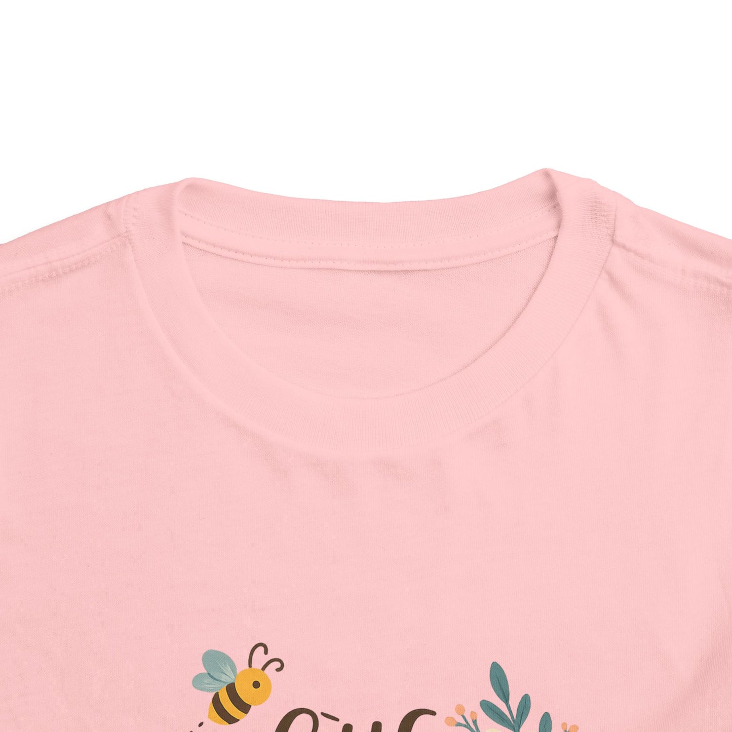 Little Sister Floral Toddler Tee, Cute Toddler Shirt, Girls T-Shirt, Baby Gift, Birthday Gift, Floral Design