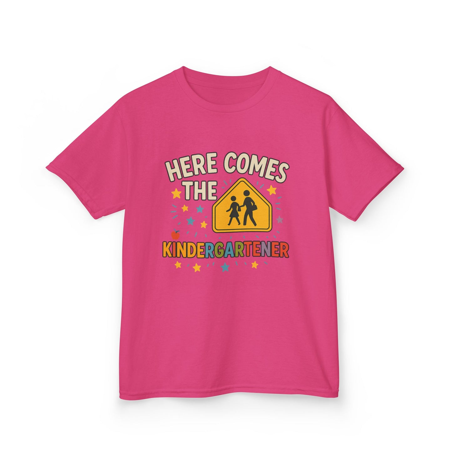 Kids Kindergarten Tee, Funny Kids Shirt, Back to School T-Shirt, Gift for Kindergarteners, Cute Kids Apparel