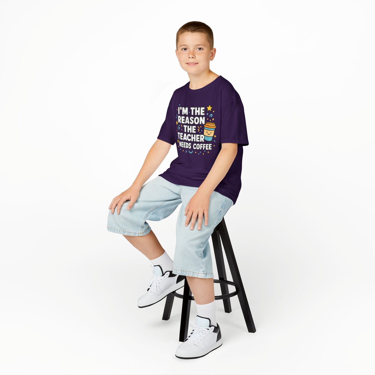 Cool Kids Tee - Fun Back to School Shirt, Kids Casual Wear, Summer Fashion, Birthday Gift, Youth Clothing, Celebrate Education