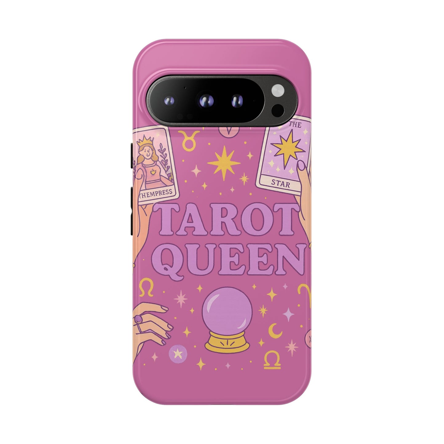Tarot Queen Phone Case - Mystical Protection for Tarot Lovers, Astrology Gift, Phone Accessory, Witchy Vibe, Unique Smartphone Case