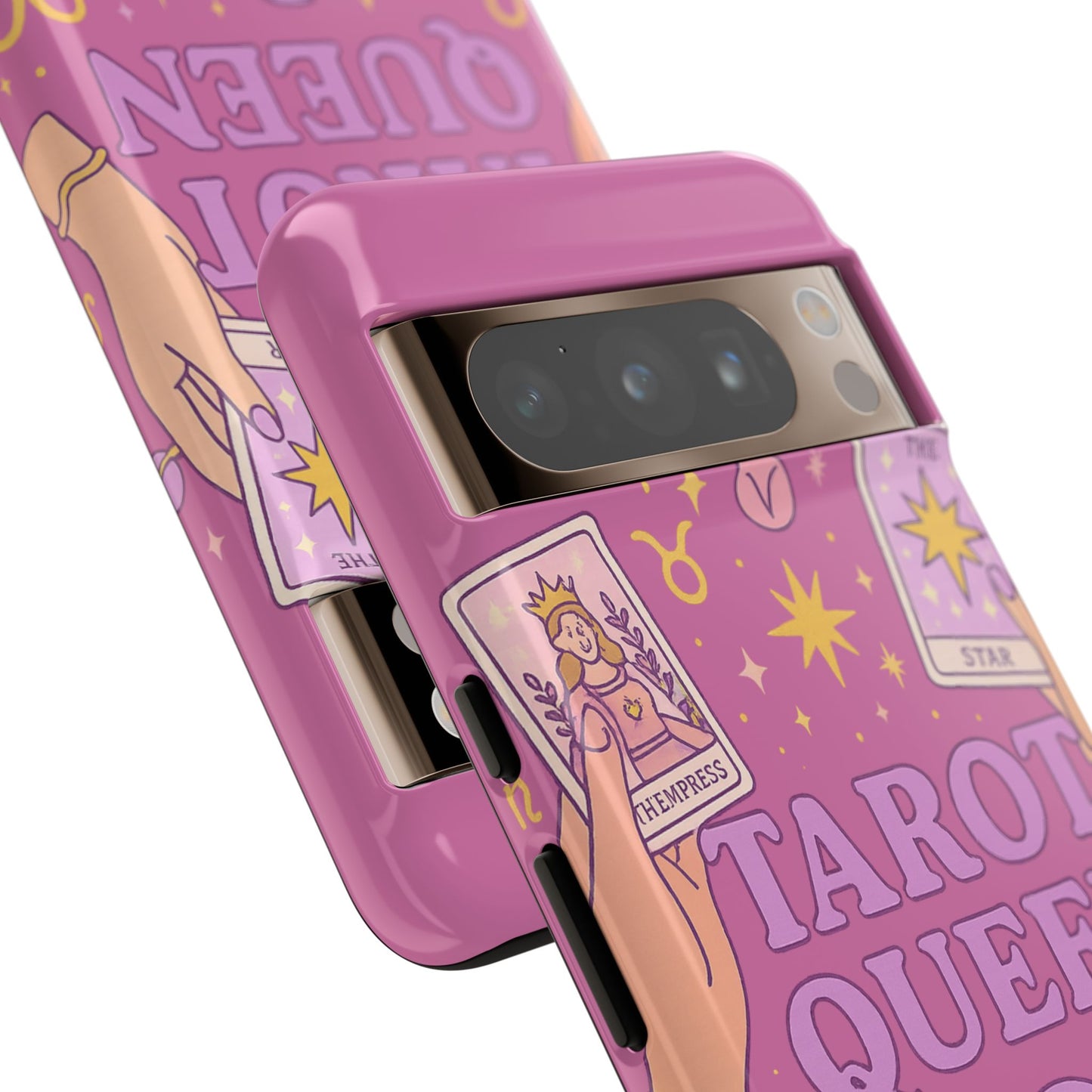 Tarot Queen Phone Case - Mystical Protection for Tarot Lovers, Astrology Gift, Phone Accessory, Witchy Vibe, Unique Smartphone Case