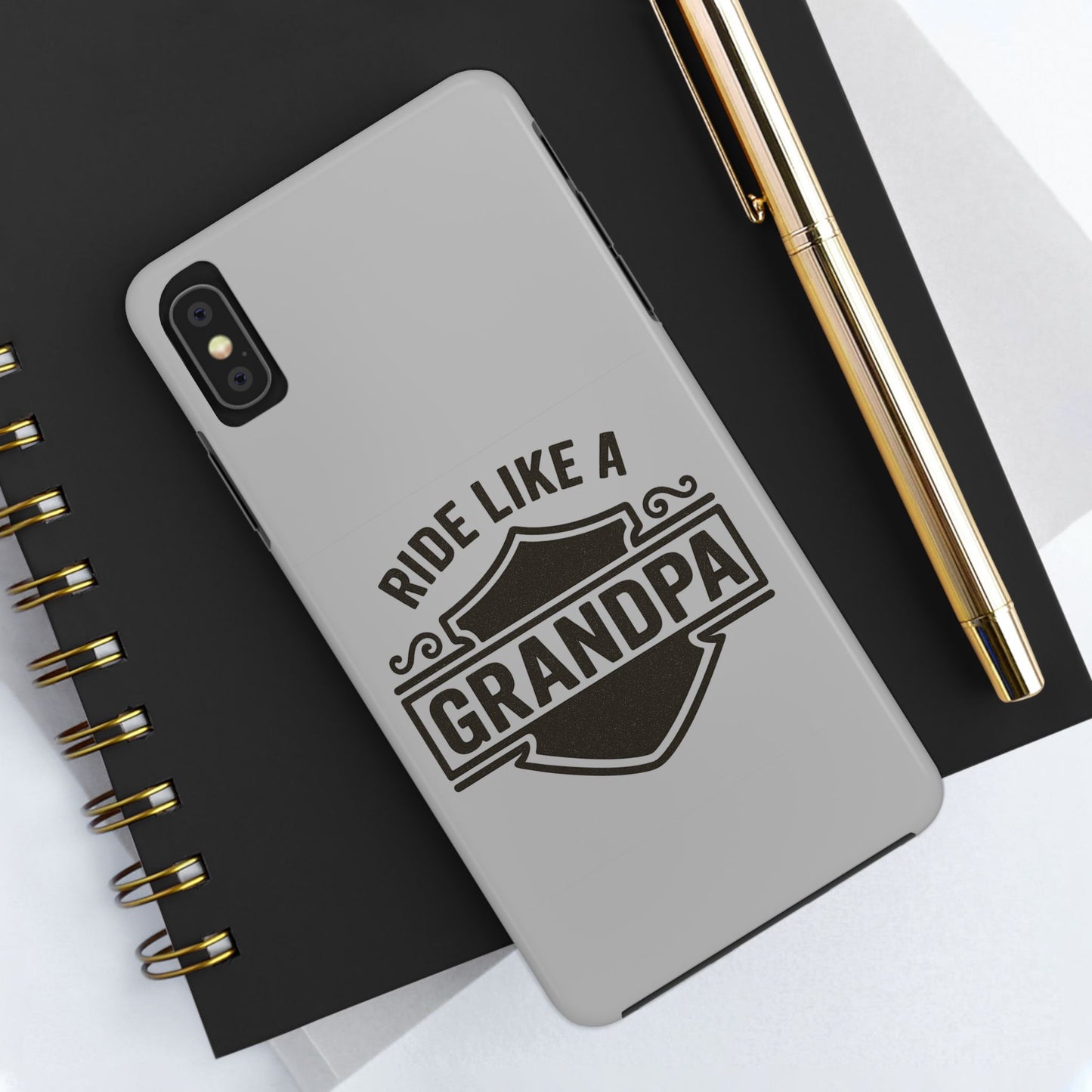 Ride Like a Grandpa Tough Phone Case | Custom Gift for Grandpa, Father's Day, Birthday, Durable Phone Cover