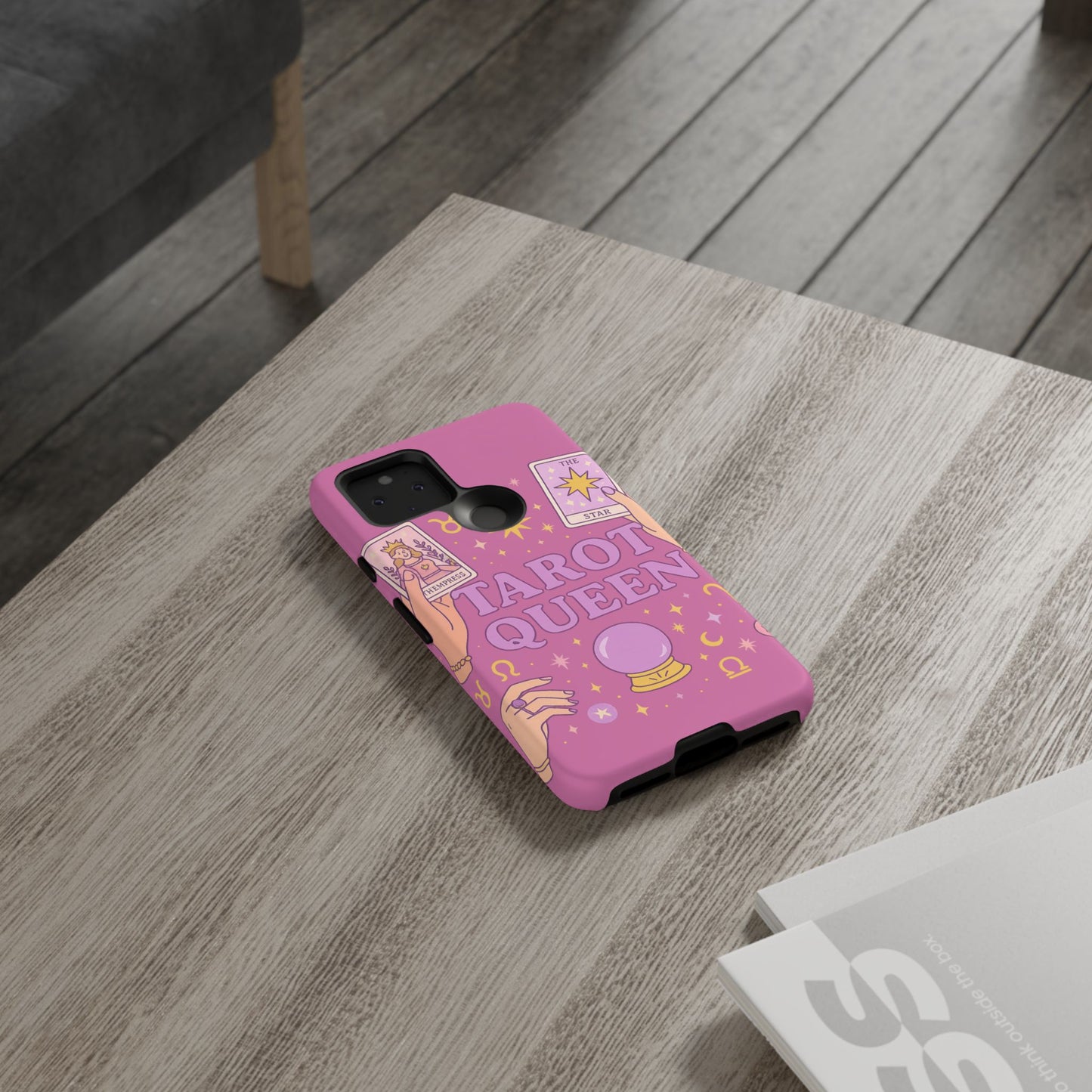 Tarot Queen Phone Case - Mystical Protection for Tarot Lovers, Astrology Gift, Phone Accessory, Witchy Vibe, Unique Smartphone Case