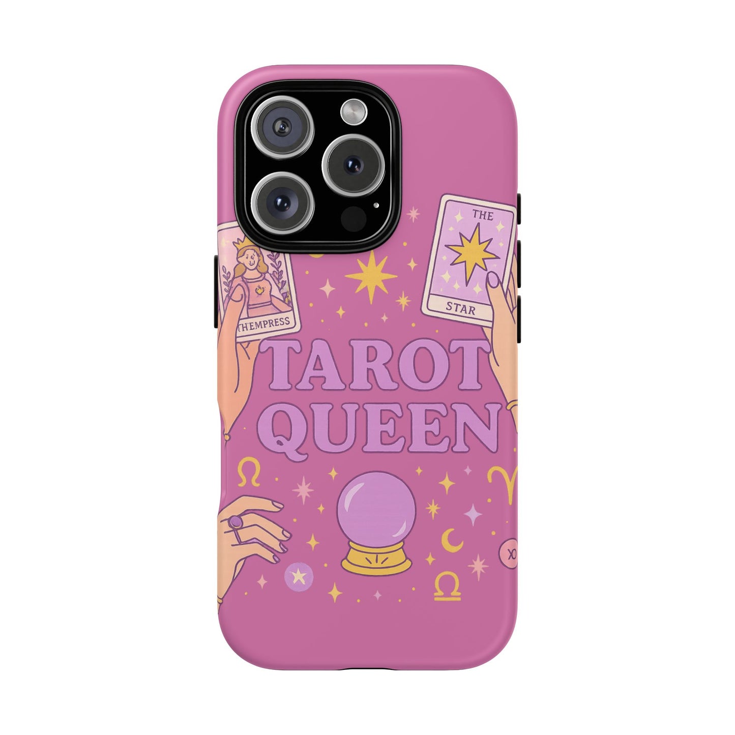Tarot Queen Phone Case - Mystical Protection for Tarot Lovers, Astrology Gift, Phone Accessory, Witchy Vibe, Unique Smartphone Case