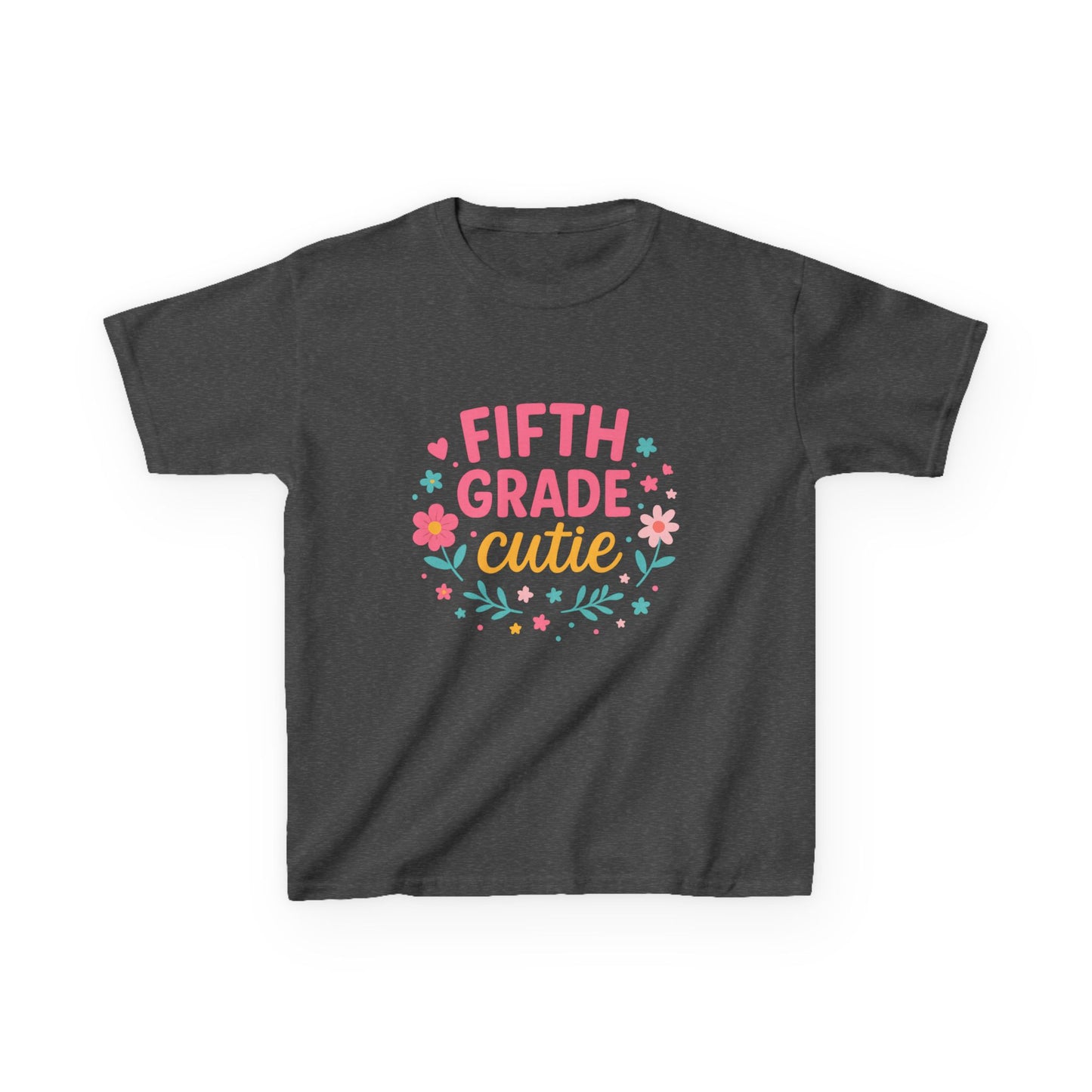 Fifth Grade Cuttie Kids Tee, Cute Kids Shirt, Graduation Gift, Back to School, Birthday Tee, Trendy Children’s Apparel