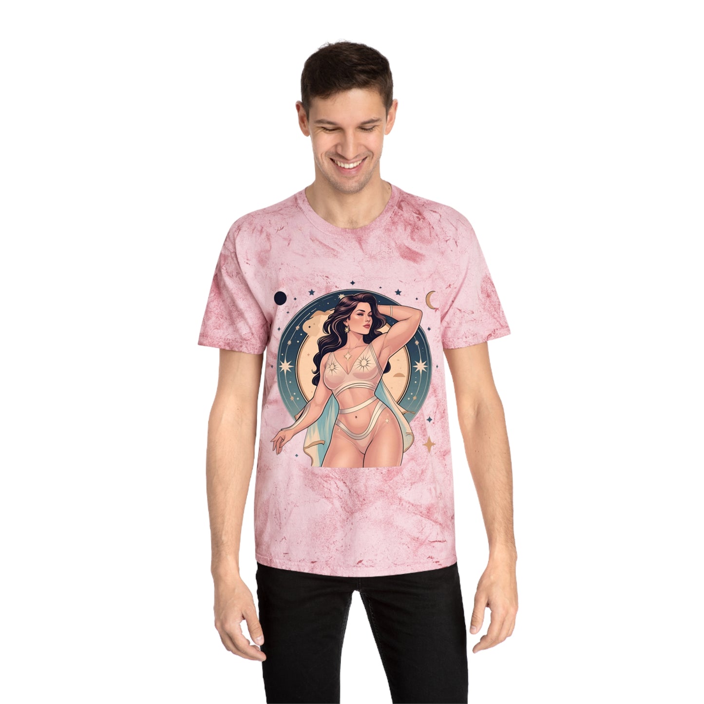 Celestial Vibes Unisex T-Shirt, Trendy Graphic Tee, Astrology Apparel, Unique Gift, Festival Wear, Casual Style