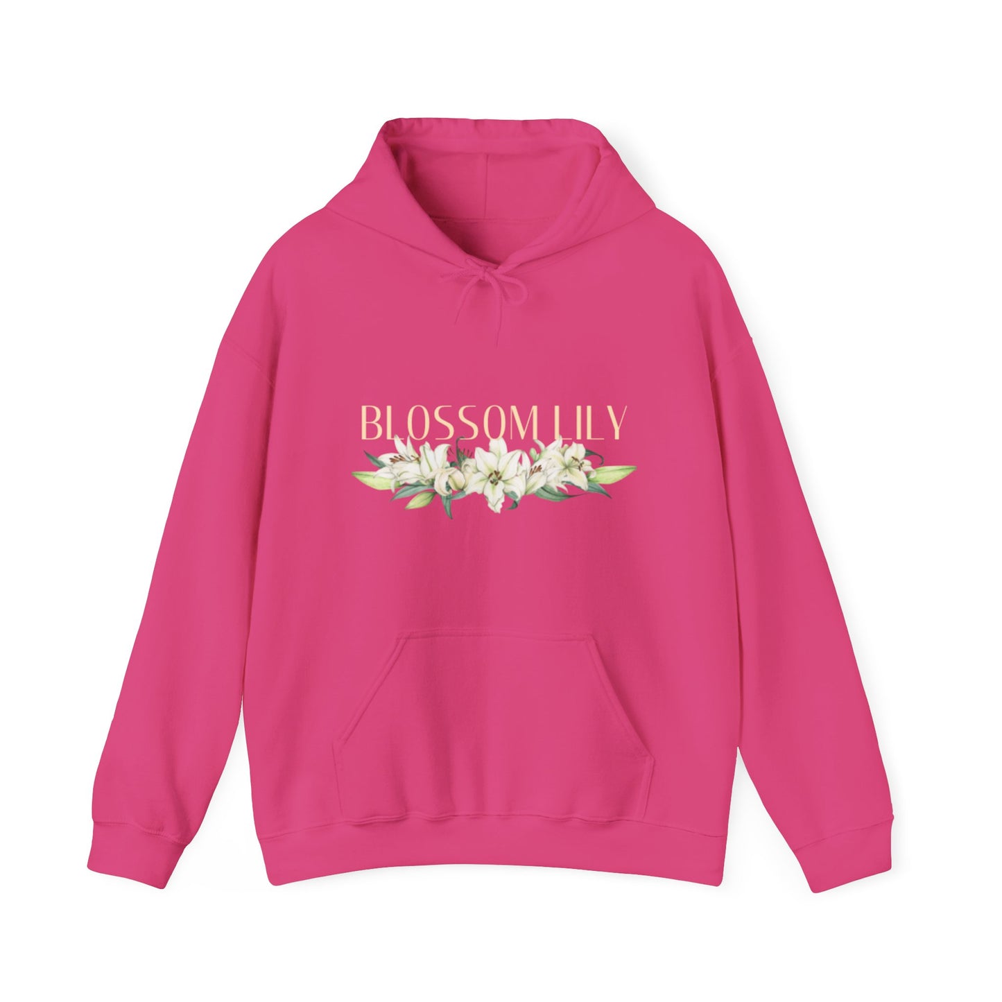 Floral Print Unisex Hoodie, Cozy Gift, Casual Style, Trendy Sweatshirt for Everyday Wear, Spring Fashion, Perfect for Nature Lovers