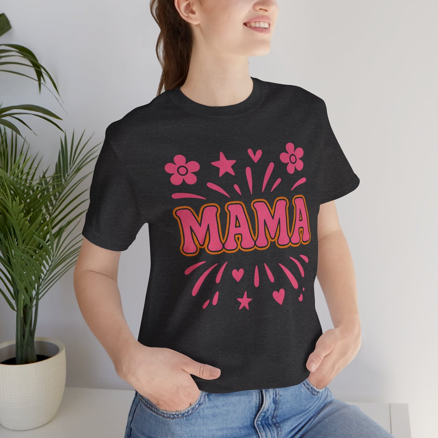 Mama Celebration Unisex Tee, Gift for Mothers, Birthday Tee, Family Reunion Shirt, Mother's Day Gift