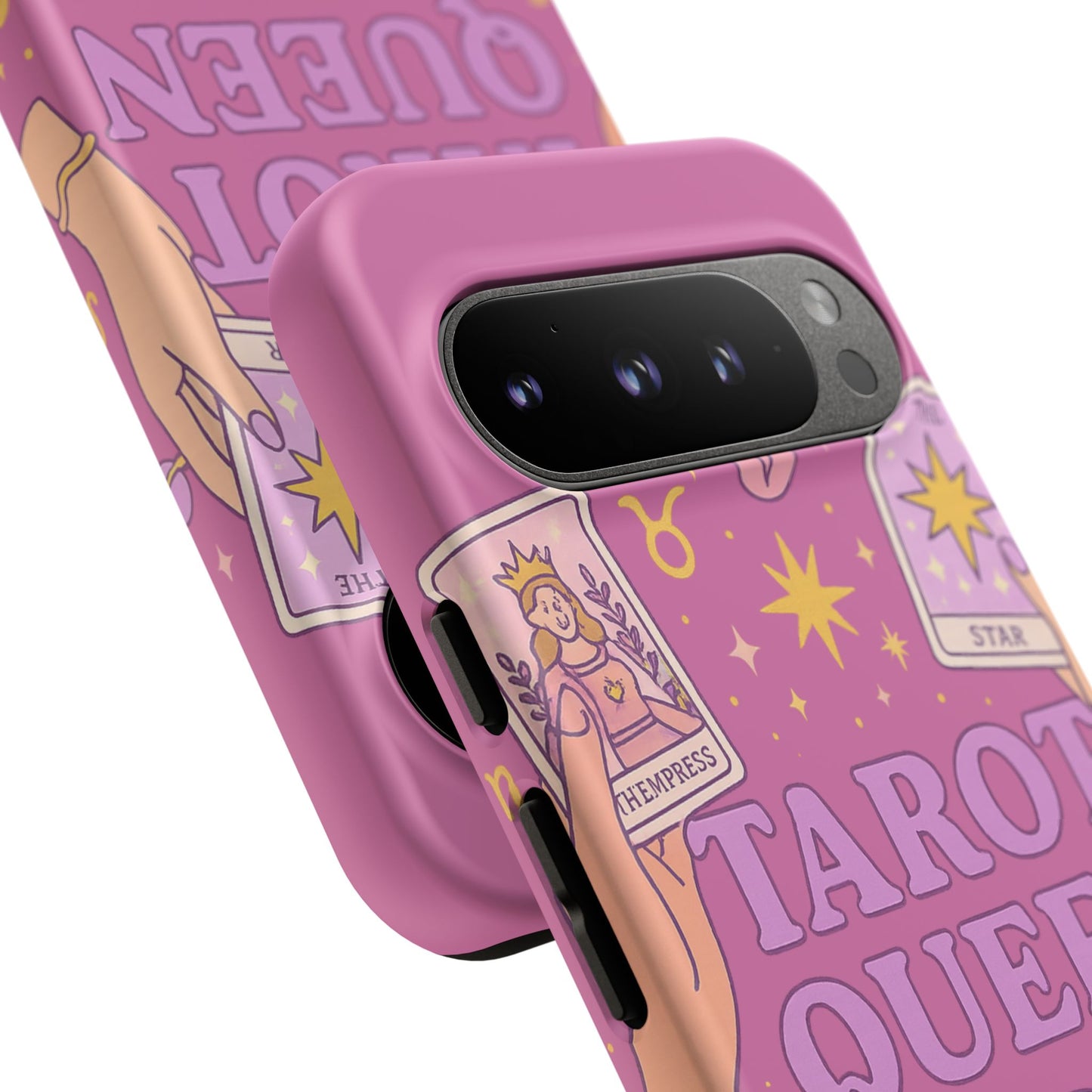 Tarot Queen Phone Case - Mystical Protection for Tarot Lovers, Astrology Gift, Phone Accessory, Witchy Vibe, Unique Smartphone Case