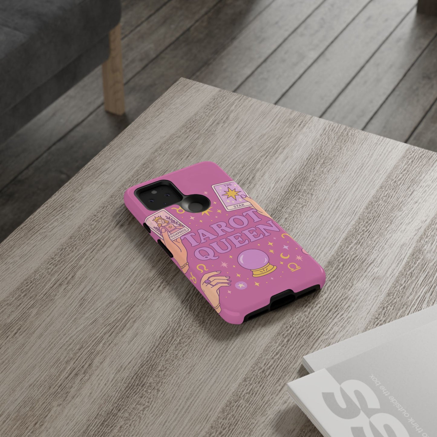 Tarot Queen Phone Case - Mystical Protection for Tarot Lovers, Astrology Gift, Phone Accessory, Witchy Vibe, Unique Smartphone Case