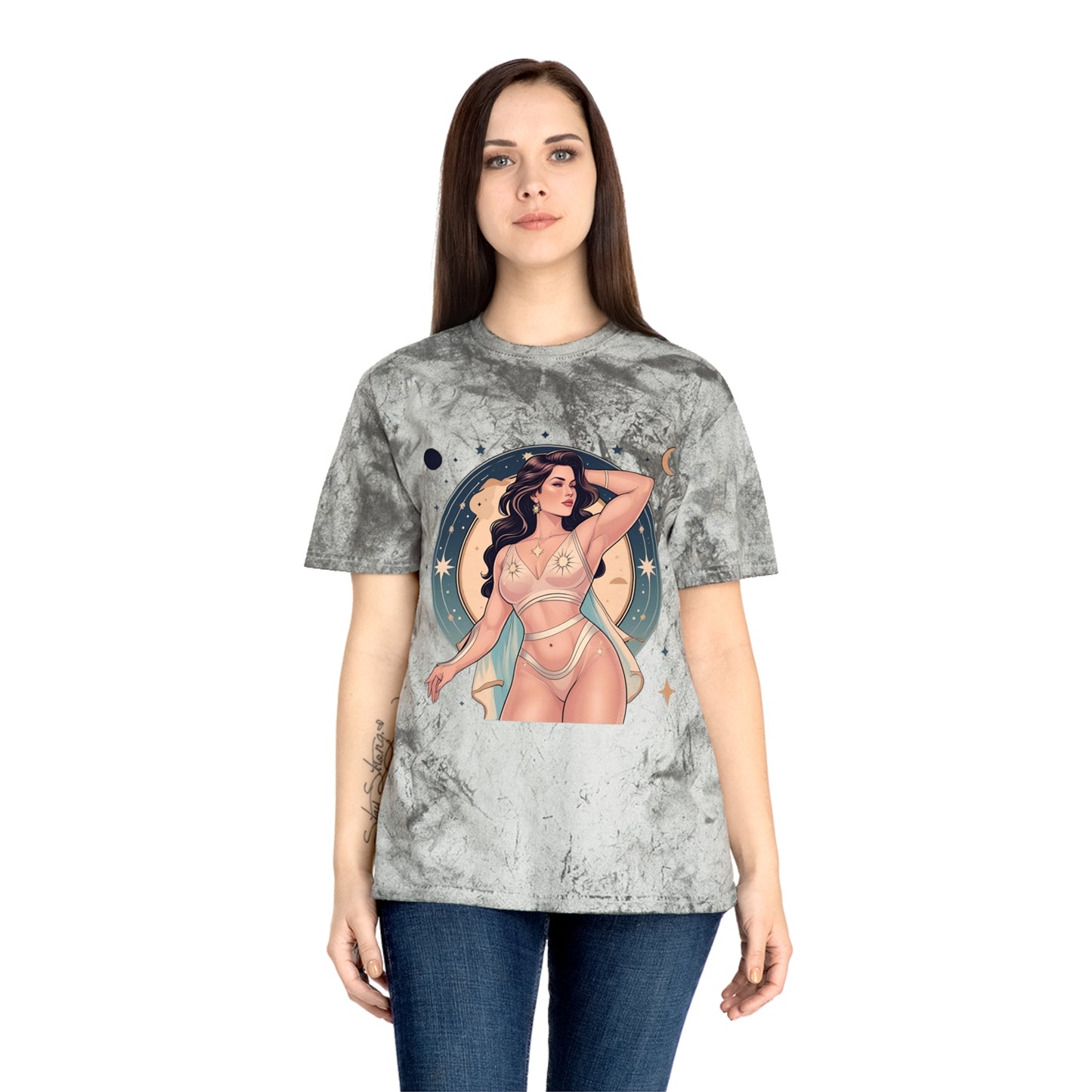 Celestial Vibes Unisex T-Shirt, Trendy Graphic Tee, Astrology Apparel, Unique Gift, Festival Wear, Casual Style
