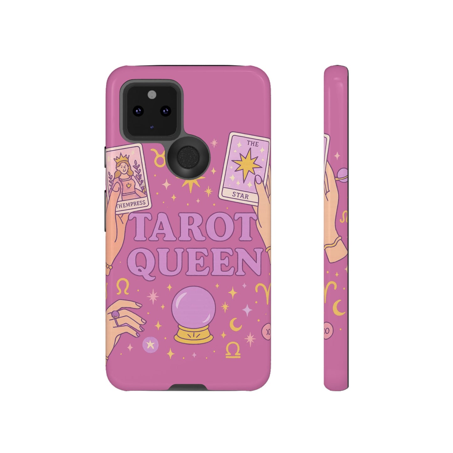 Tarot Queen Phone Case - Mystical Protection for Tarot Lovers, Astrology Gift, Phone Accessory, Witchy Vibe, Unique Smartphone Case