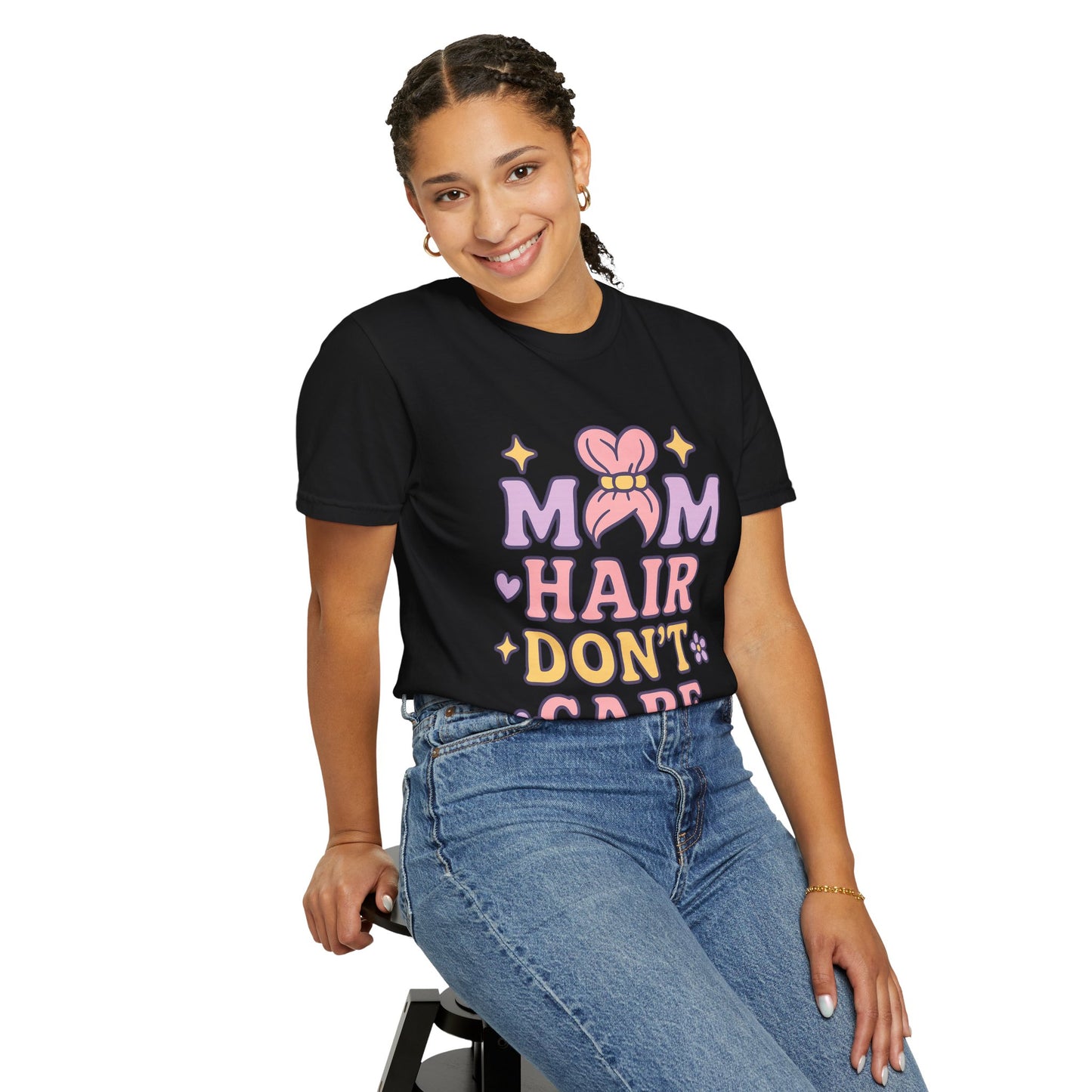 Fun Mom Comfort Colors T-Shirt: Stylish Gift for Moms, Casual Wear, Birthday Gift, Mother's Day, Family Outings, Personalized Apparel