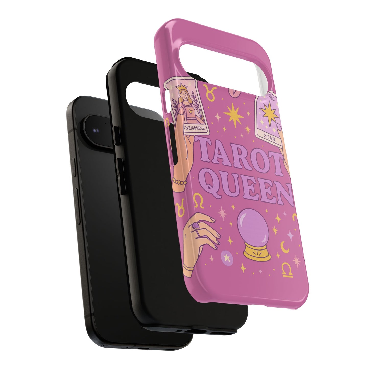 Tarot Queen Phone Case - Mystical Protection for Tarot Lovers, Astrology Gift, Phone Accessory, Witchy Vibe, Unique Smartphone Case