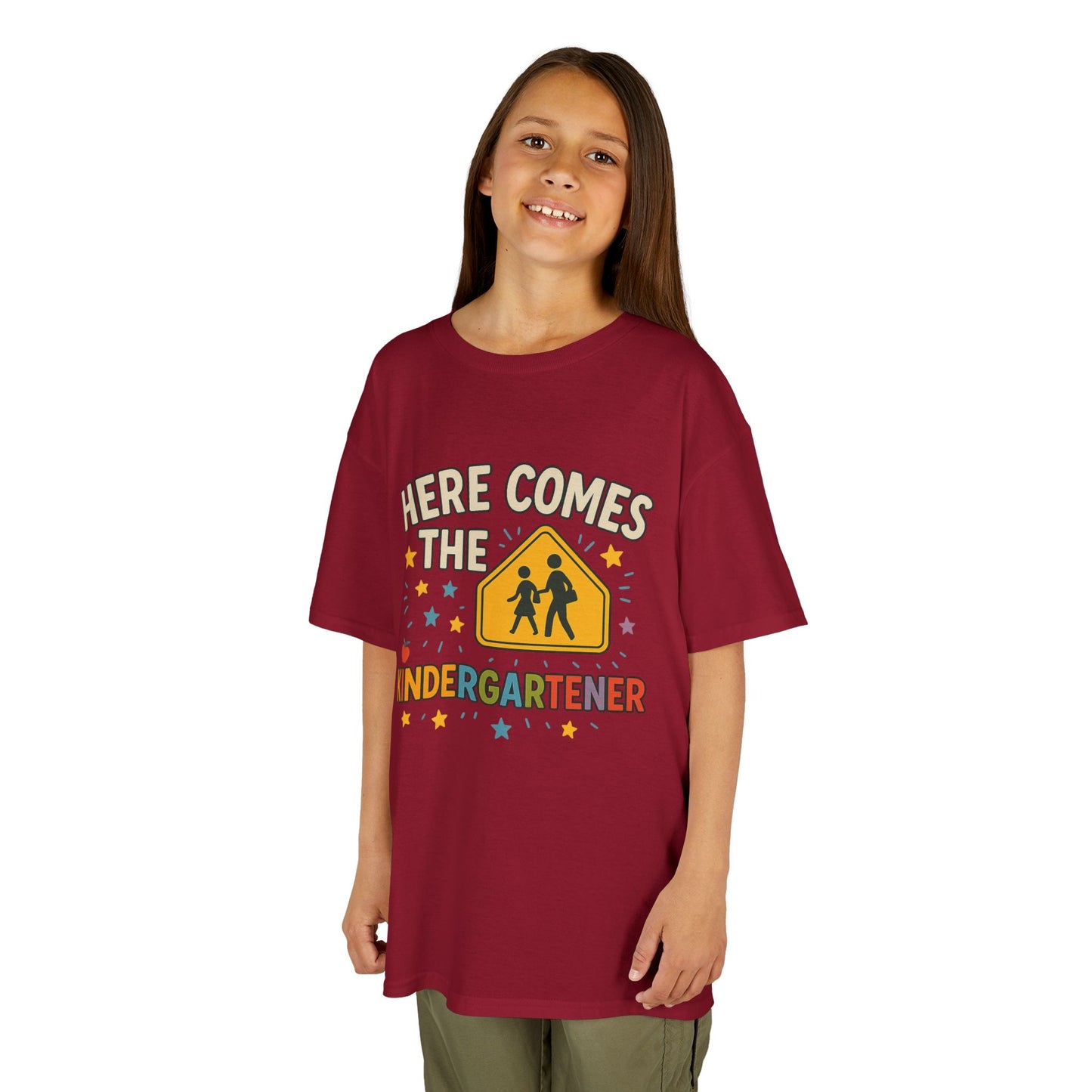 Kids Kindergarten Tee, Funny Kids Shirt, Back to School T-Shirt, Gift for Kindergarteners, Cute Kids Apparel