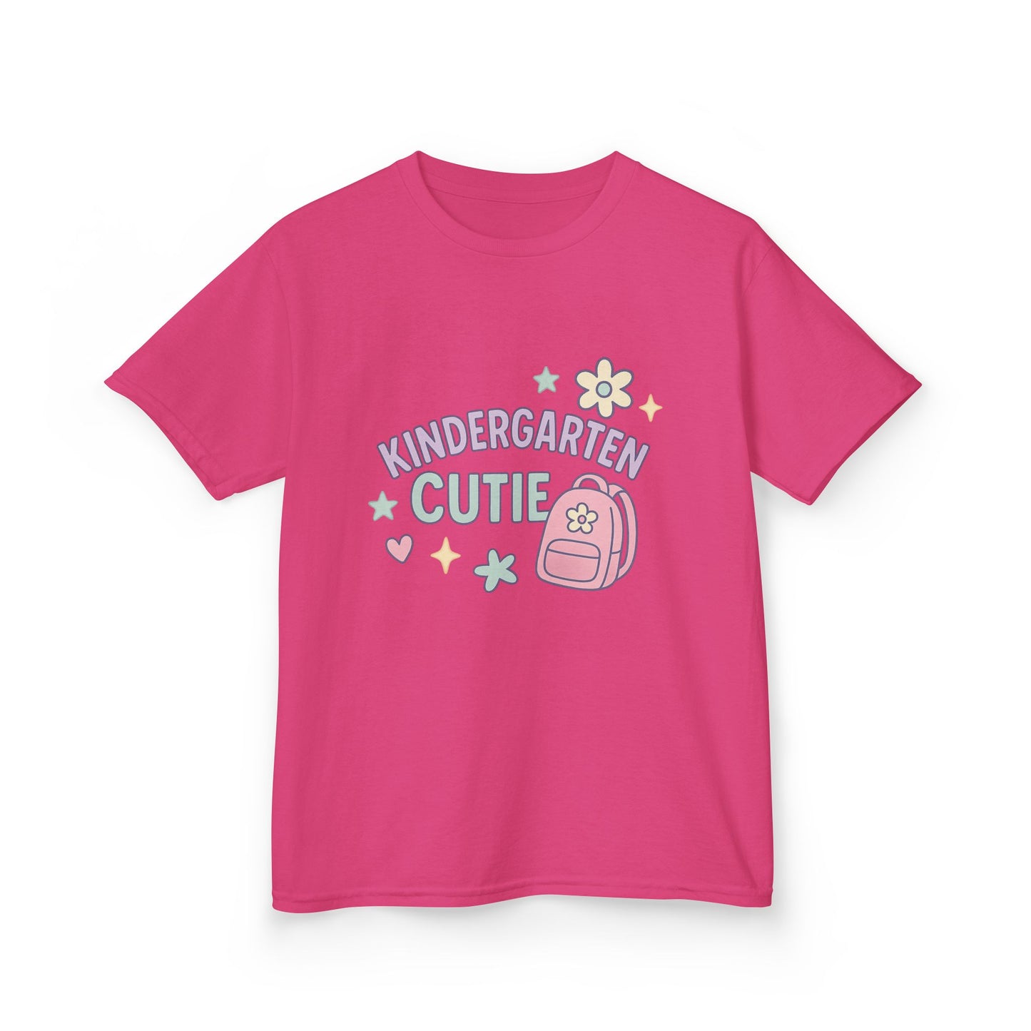 Kindergarten Cutie Tee for Kids, Cute Kids T-Shirt, Back to School Tee, Birthday Gift, Everyday Wear, Fun Classroom Shirt