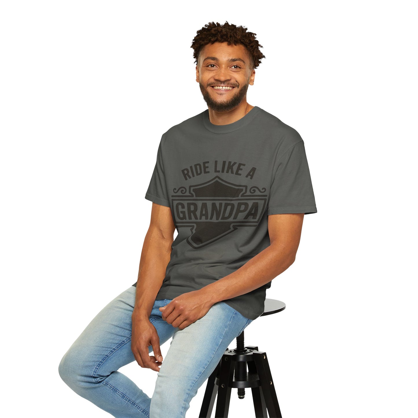 Ride Like a Grandpa T-Shirt, Unisex Gift for Grandpa, Funny Grandpa Tee, Grandparent Gift, Father's Day Shirt, Casual Humor Apparel