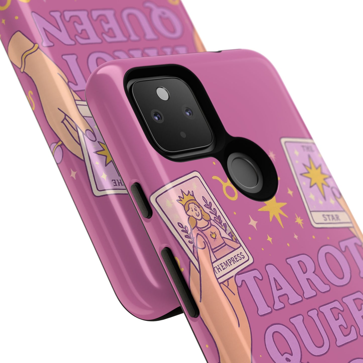 Tarot Queen Phone Case - Mystical Protection for Tarot Lovers, Astrology Gift, Phone Accessory, Witchy Vibe, Unique Smartphone Case