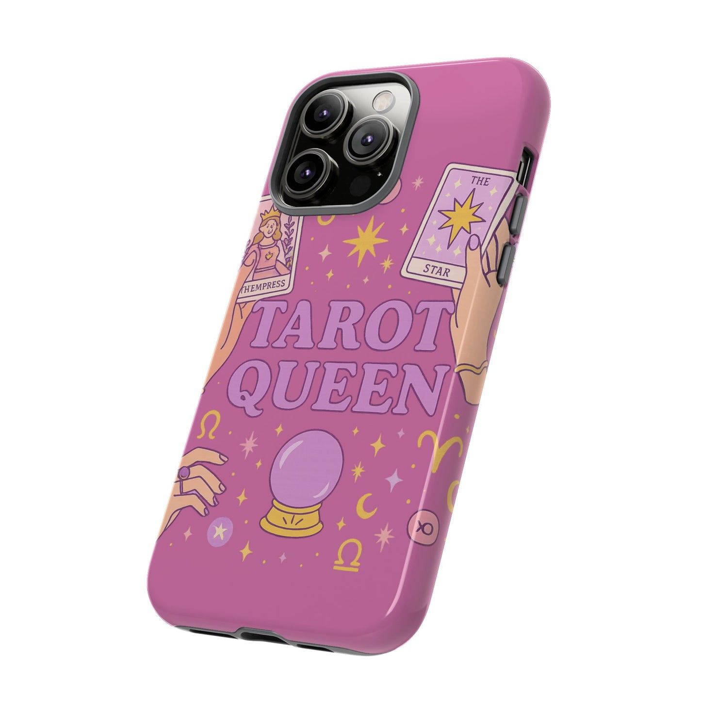 Tarot Queen Phone Case - Mystical Protection for Tarot Lovers, Astrology Gift, Phone Accessory, Witchy Vibe, Unique Smartphone Case