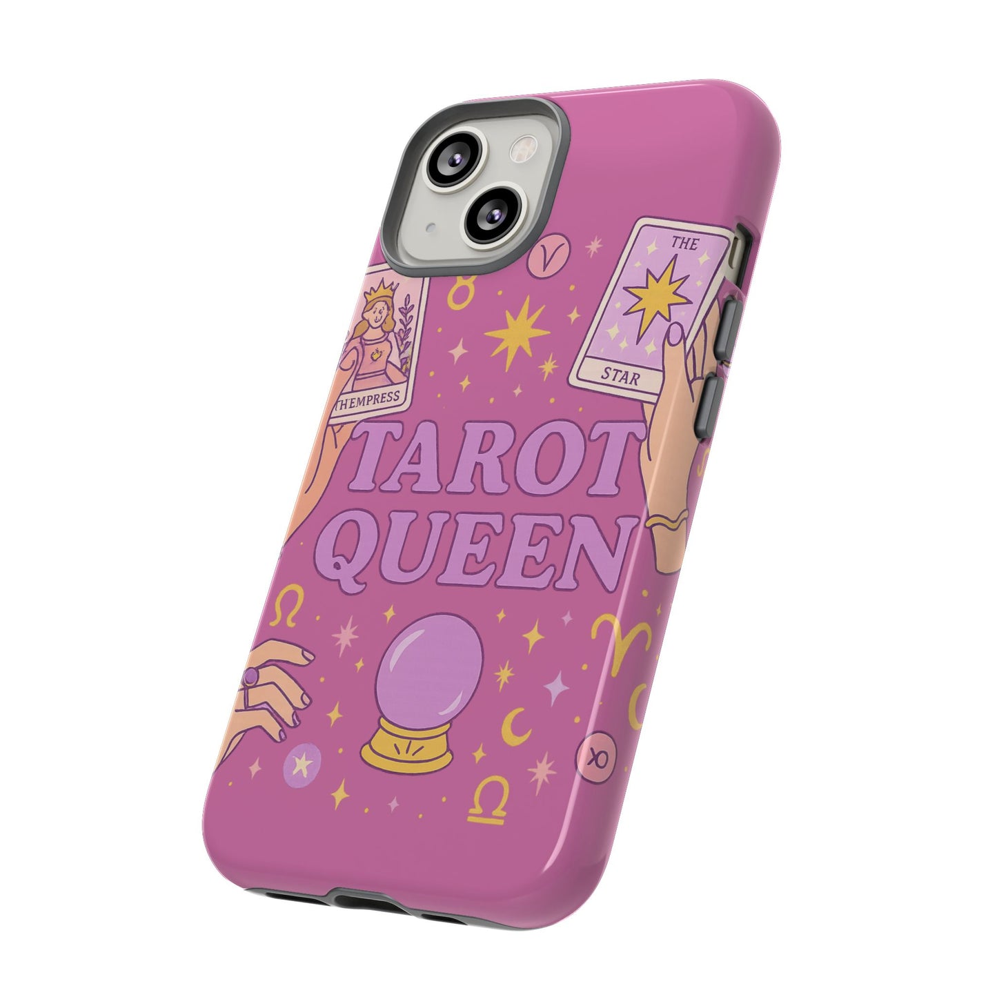 Tarot Queen Phone Case - Mystical Protection for Tarot Lovers, Astrology Gift, Phone Accessory, Witchy Vibe, Unique Smartphone Case