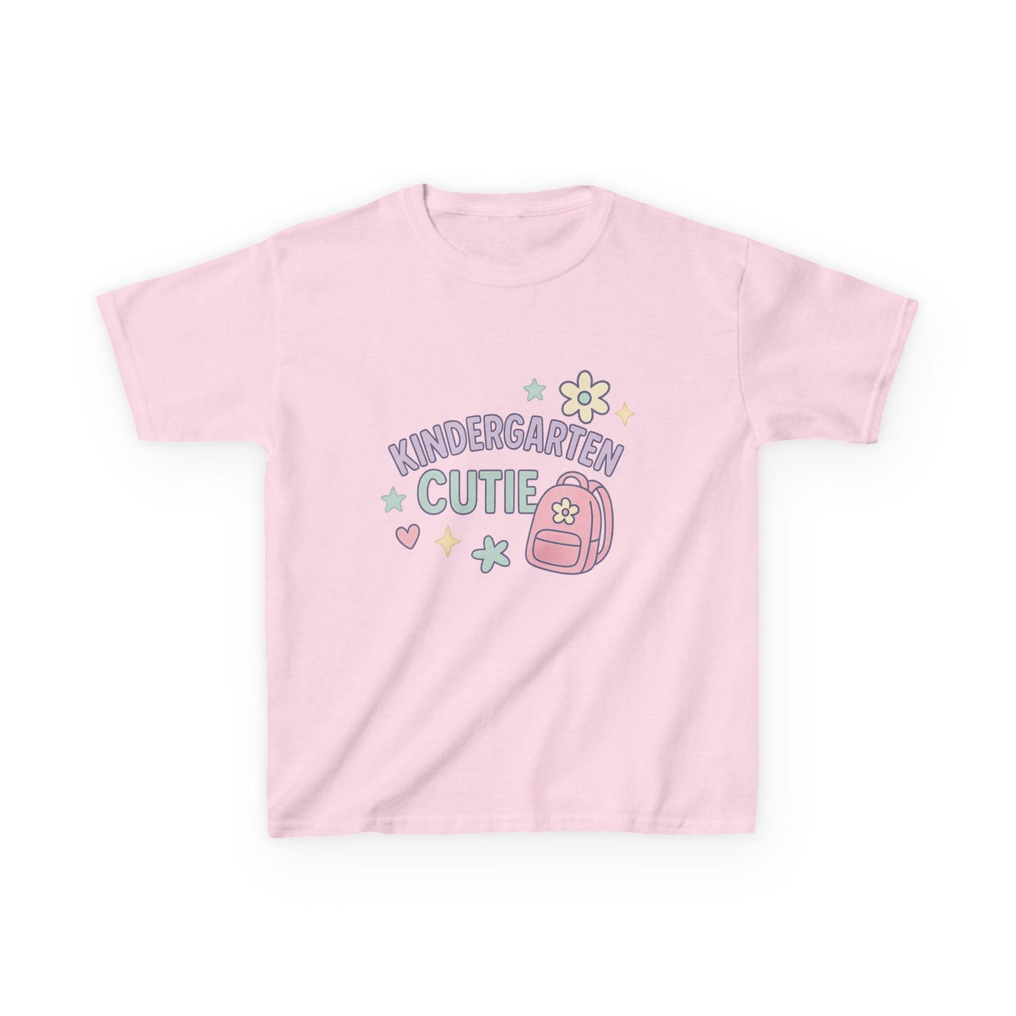 Kindergarten Cutie Tee for Kids, Cute Kids T-Shirt, Back to School Tee, Birthday Gift, Everyday Wear, Fun Classroom Shirt