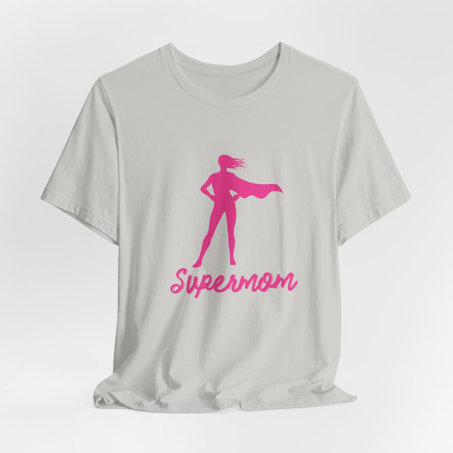 Supermom Hero Tee, Unisex T-Shirt for Mothers, Gifts for Moms, Mother's Day Shirt, Funny Mom tee, Casual Everyday Wear