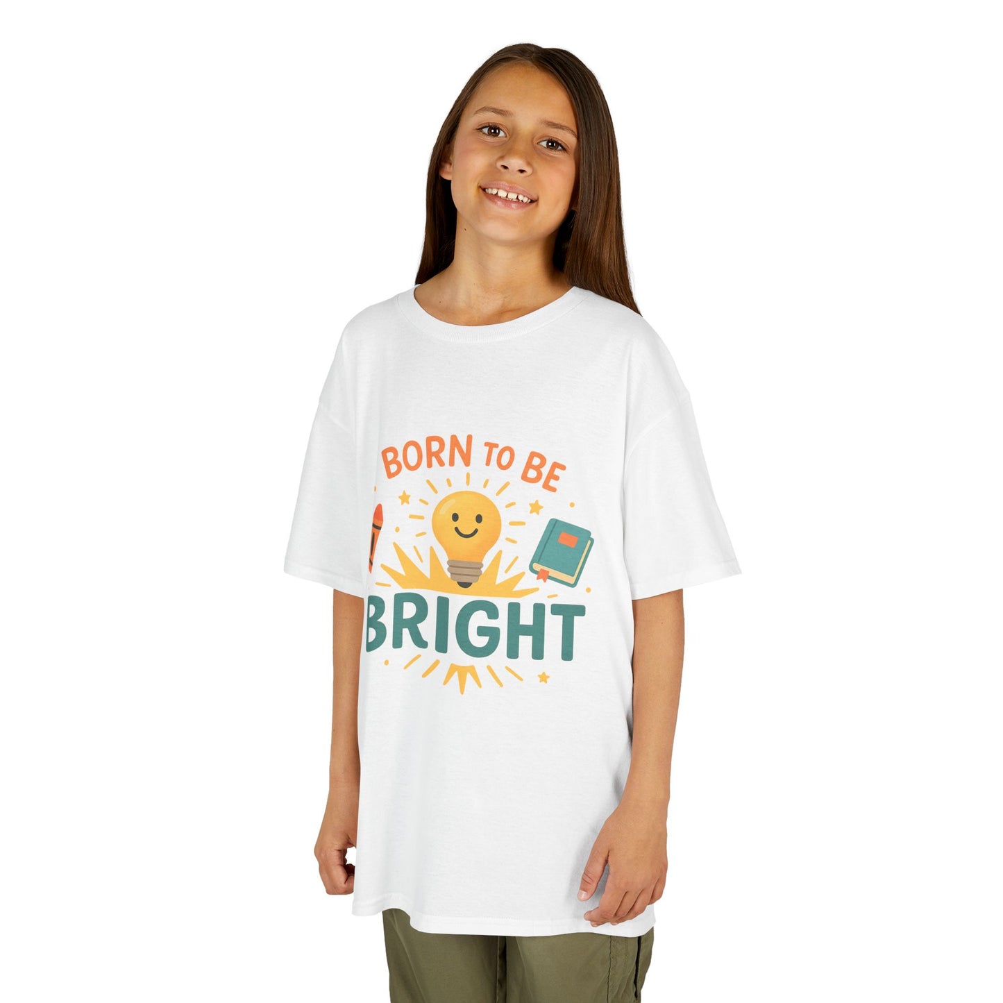 Bright & Cheerful Kids Tee, Fun Kids Shirt, Gift for School, Birthday Gift, Playful Clothing for Boys & Girls