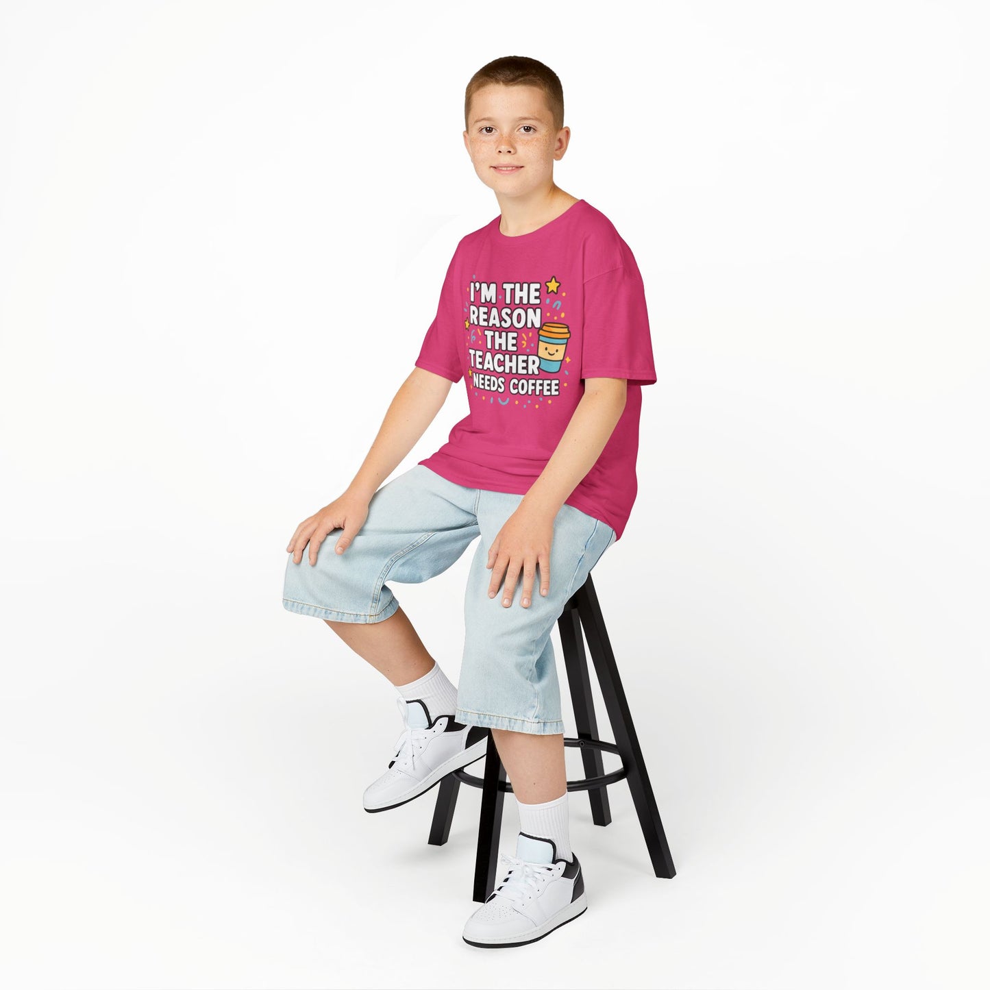 Cool Kids Tee - Fun Back to School Shirt, Kids Casual Wear, Summer Fashion, Birthday Gift, Youth Clothing, Celebrate Education