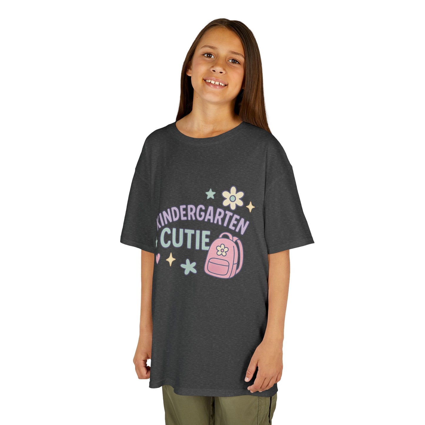 Kindergarten Cutie Tee for Kids, Cute Kids T-Shirt, Back to School Tee, Birthday Gift, Everyday Wear, Fun Classroom Shirt